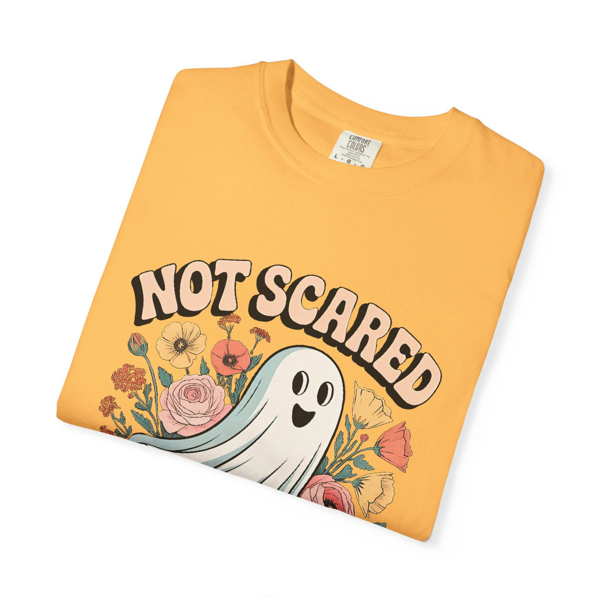 Not Scared Holy Ghost T-Shirt Christian Halloween Graphic Tee