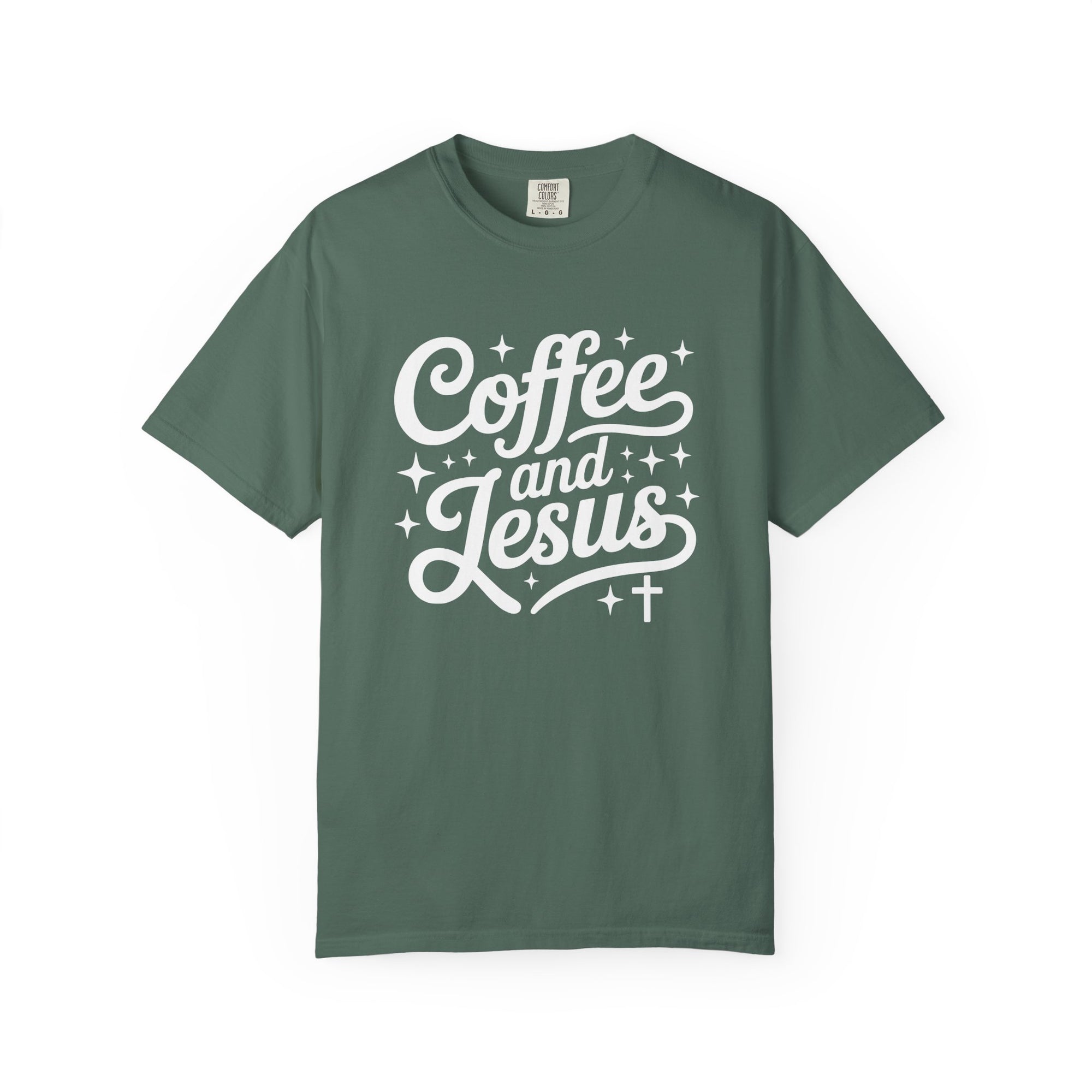 Coffee and Jesus Tee Christian Faith Graphic Unisex T-Shirt - Sydney So Sweet