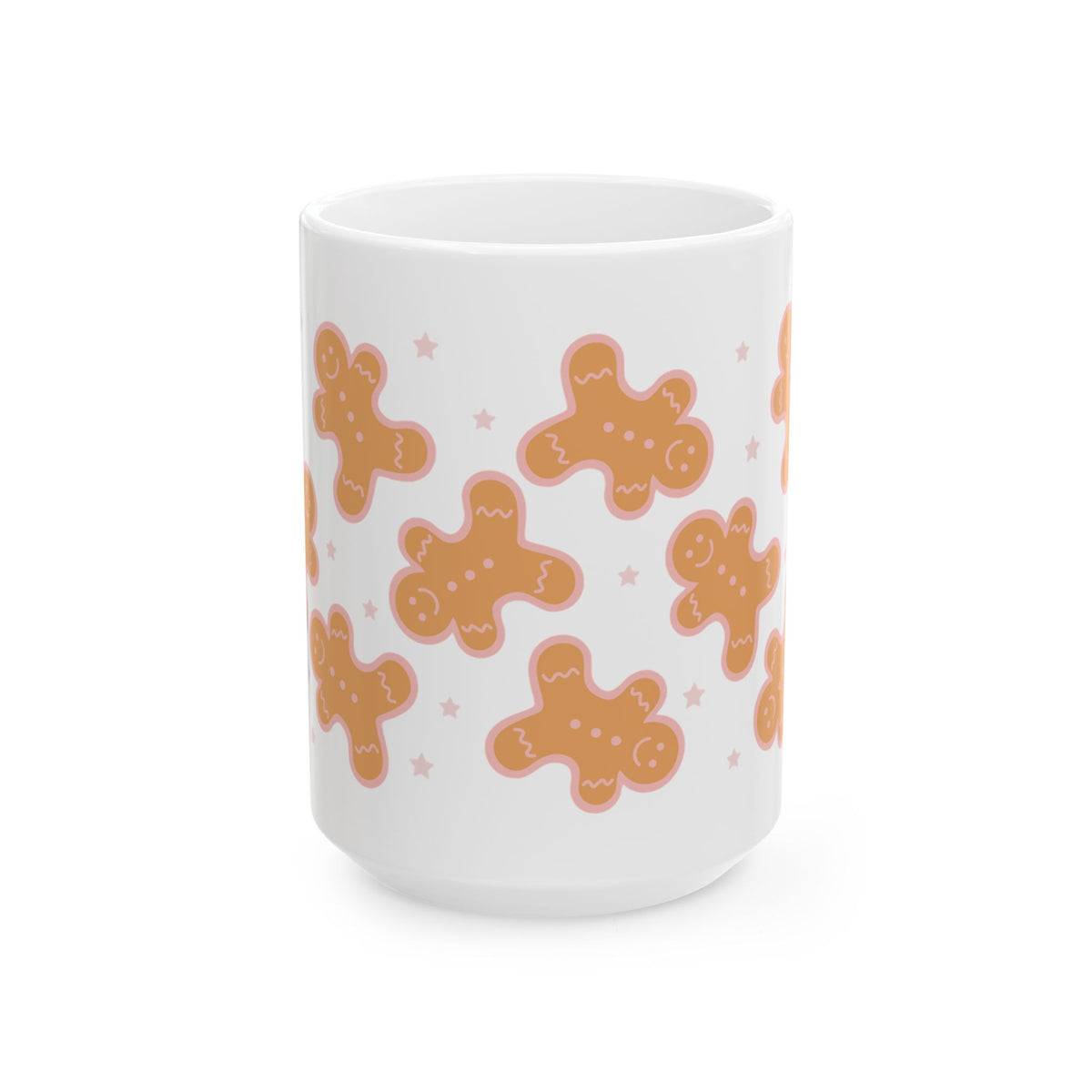 Sweet Gingerbread Cookies Ceramic Mug Coffee Cup (11oz & 15oz)