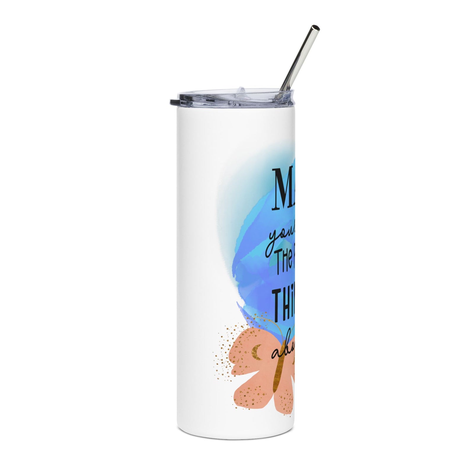 Make Your Heart the Prettiest Thing 20oz Stainless Tumbler Insulated Inspirational Travel Cup - Sydney So Sweet