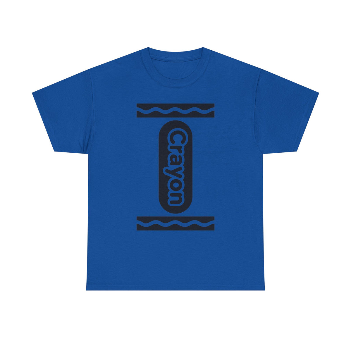 Crayon Costume Tee Retro Crayon Graphic T-Shirt
