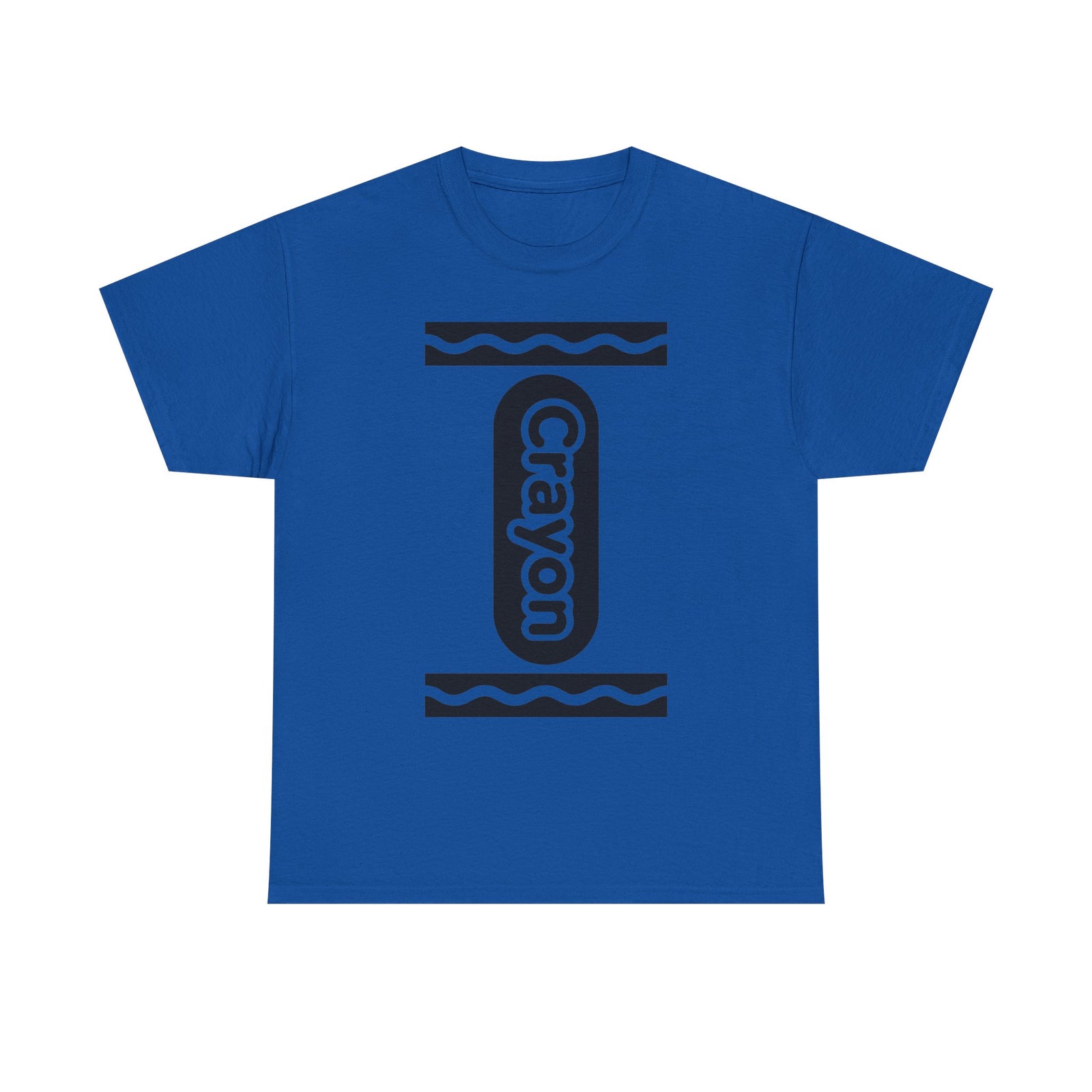 Crayon Costume Tee Retro Crayon Graphic T-Shirt