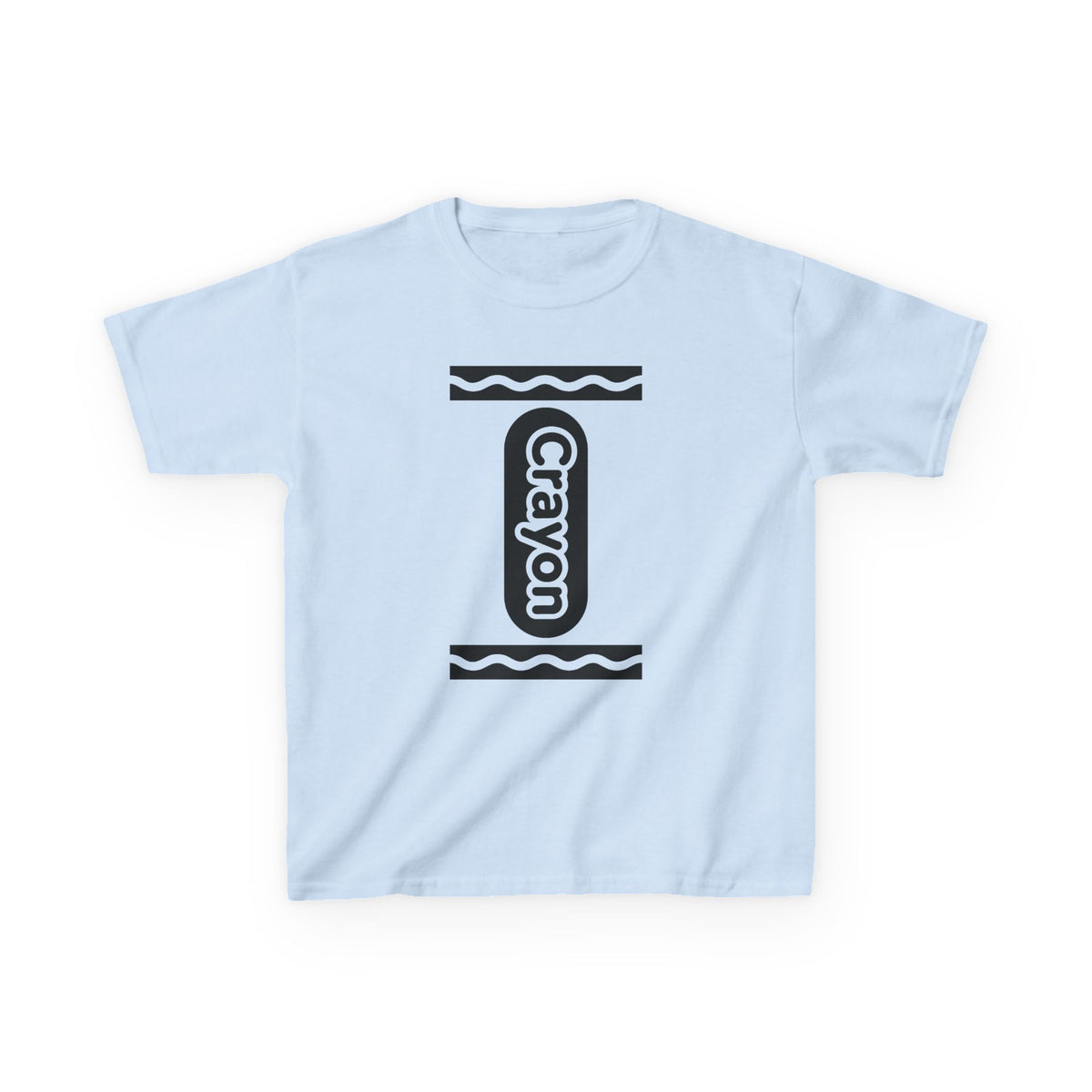 Kids' Crayon Costume Tee Retro Crayon Graphic T-Shirt