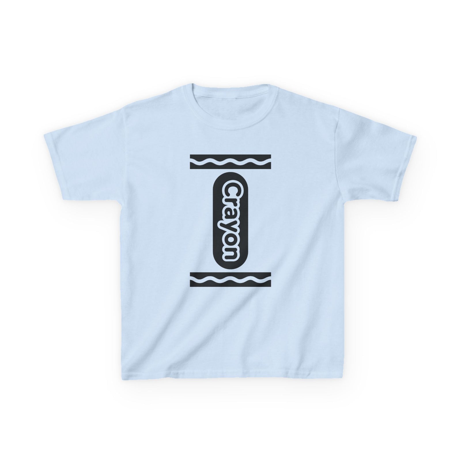 Kids' Crayon Costume Tee Retro Crayon Graphic T-Shirt