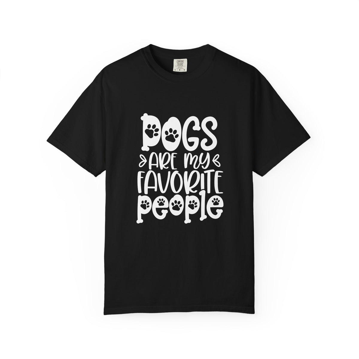 Dogs Are My Favorite People T-Shirt Dog Lover Graphic Tee