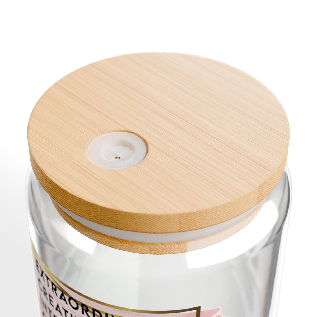 She is Me Inspirational Tumbler Sipper Glass 16oz — Reusable Drink Jar with Lid & Straw - Sydney So Sweet