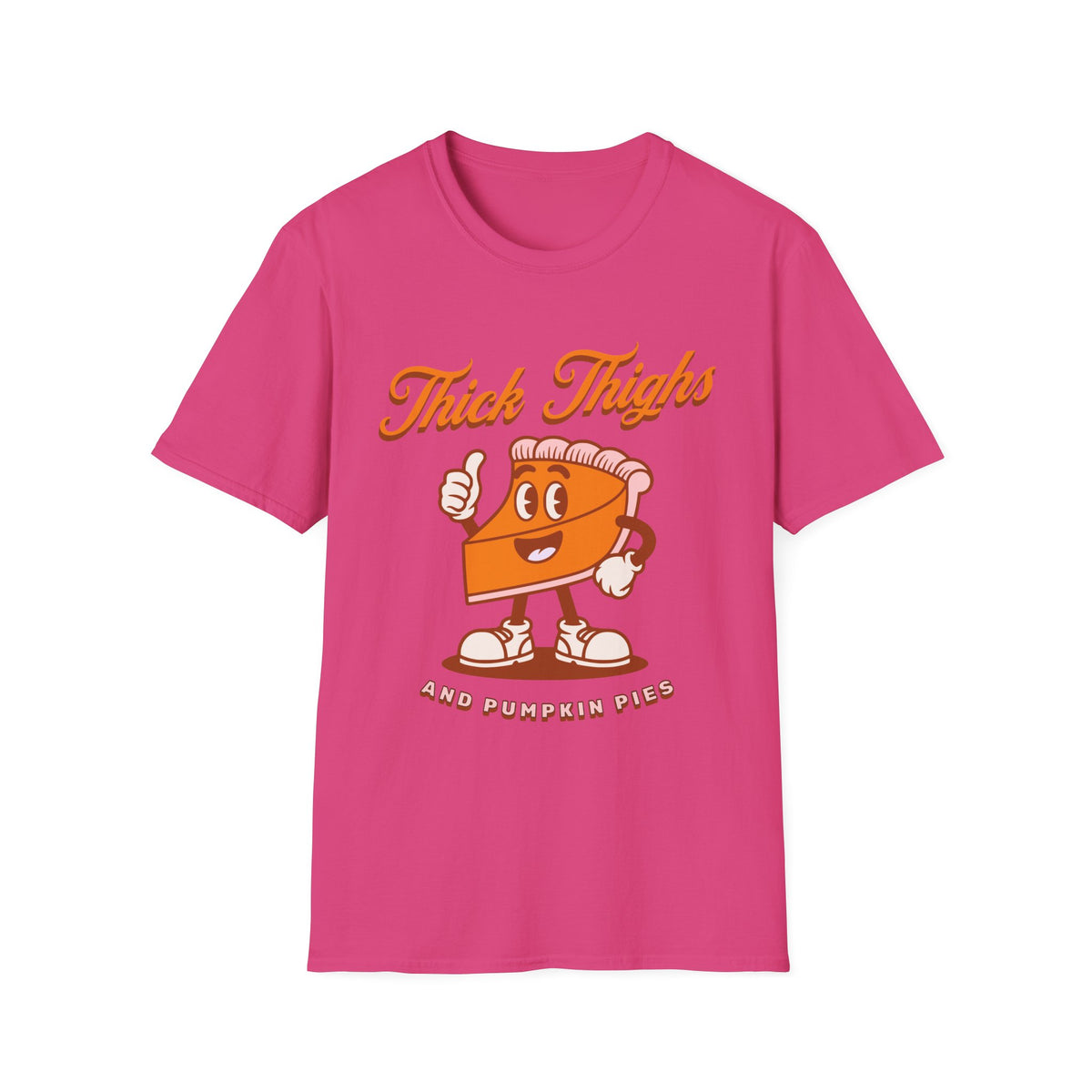 Thick Thighs and Pumpkin Pies T-Shirt Fall Tee