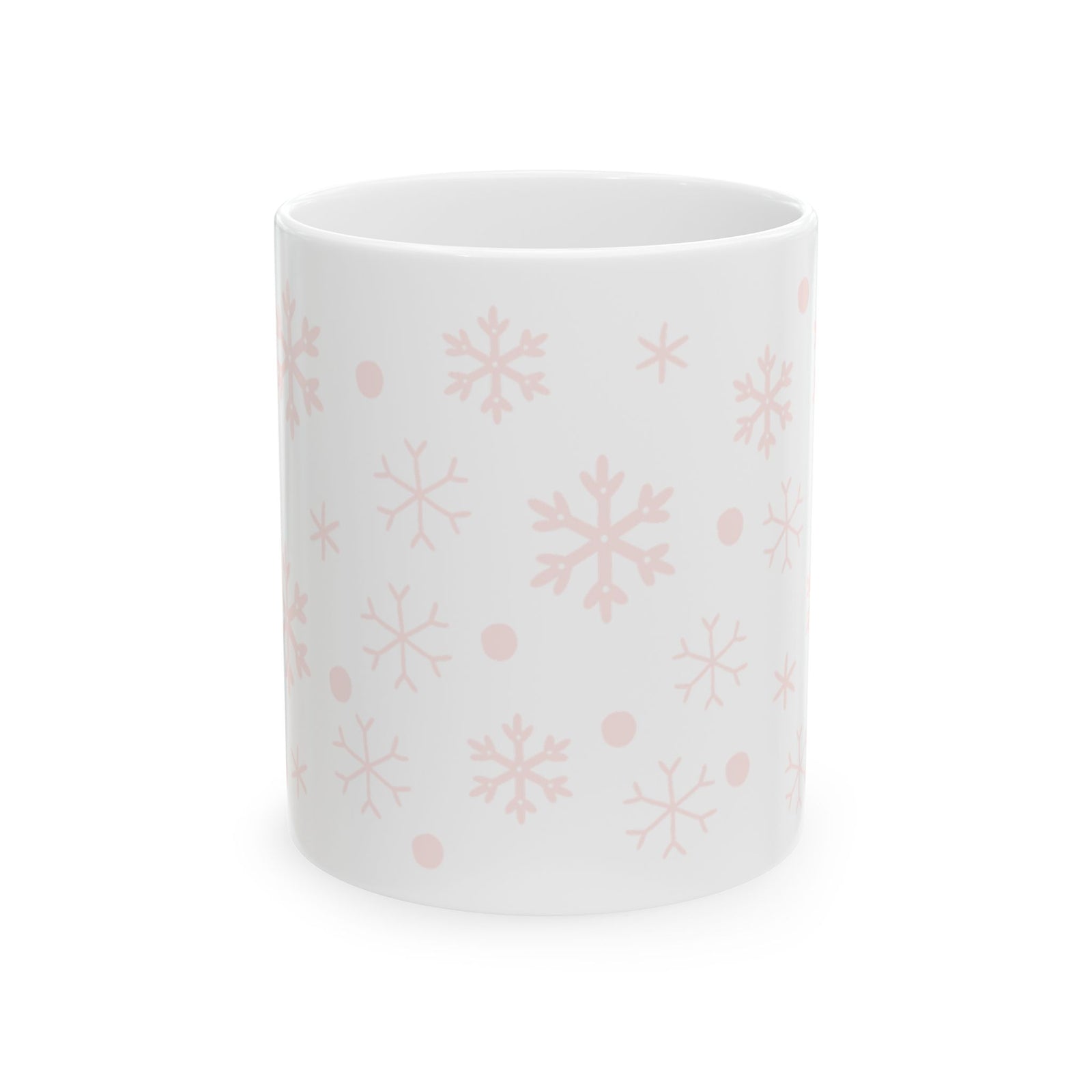 Winter Wonder Snowflakes Ceramic Mug Coffee Cup (11oz & 15oz)
