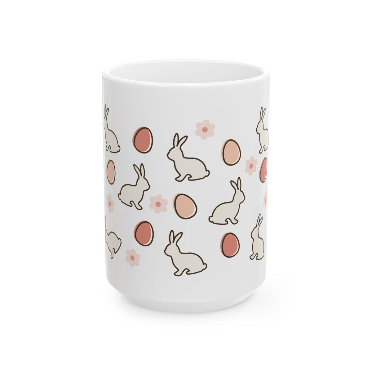 Sweet Bunny Cute Ceramic Mug Coffee Cup (11oz & 15oz)