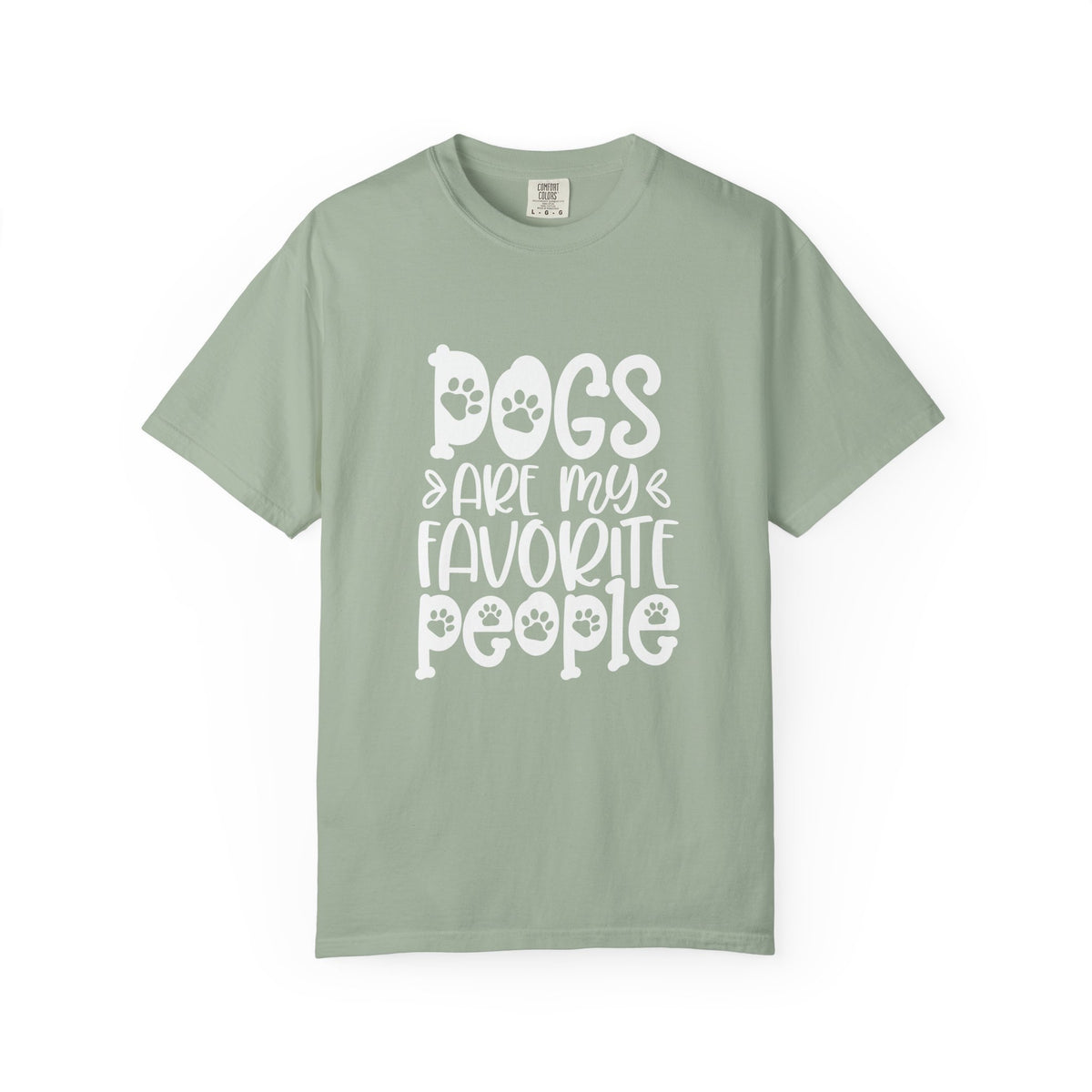 Dogs Are My Favorite People T-Shirt Dog Lover Graphic Tee
