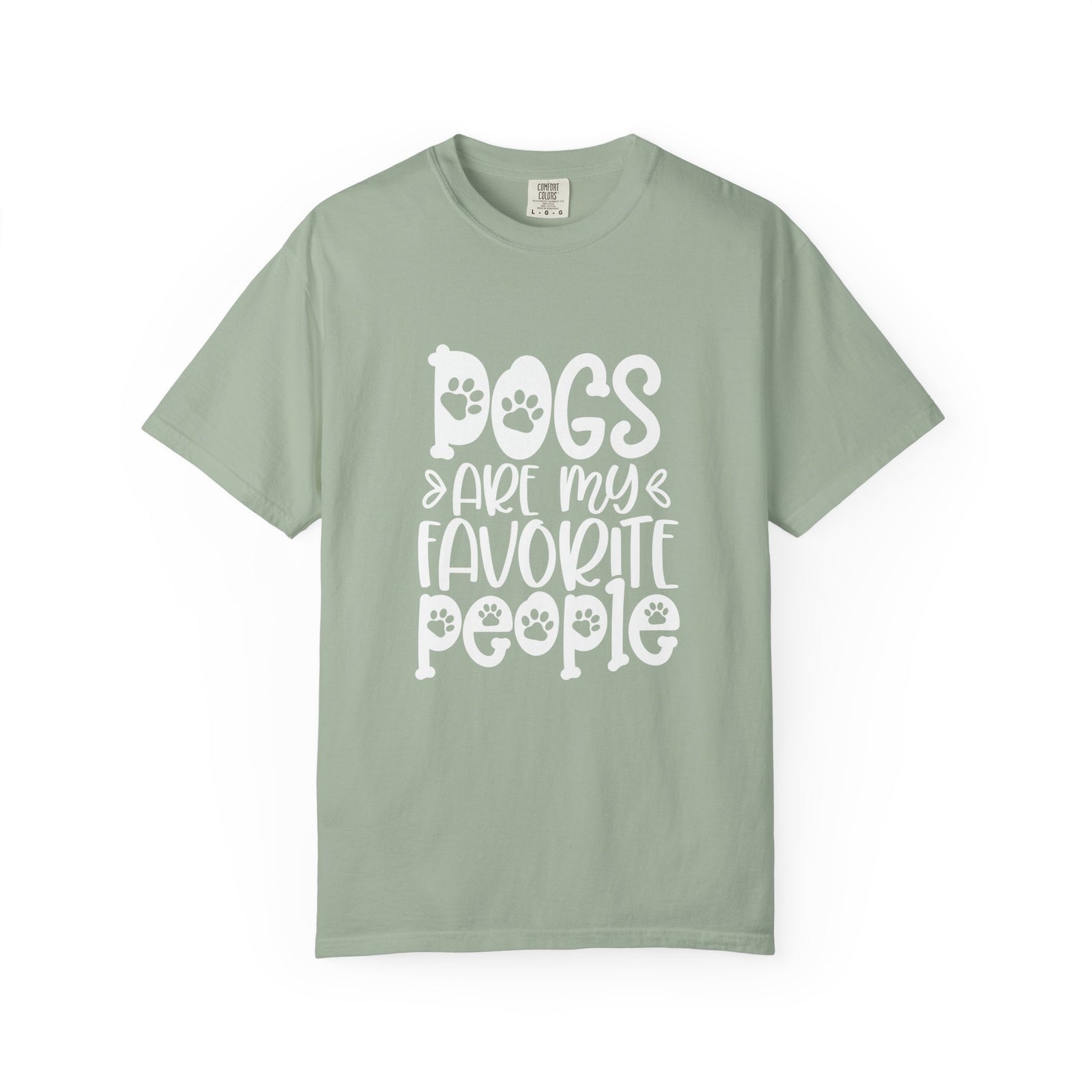 Dogs Are My Favorite People T-Shirt Dog Lover Graphic Tee