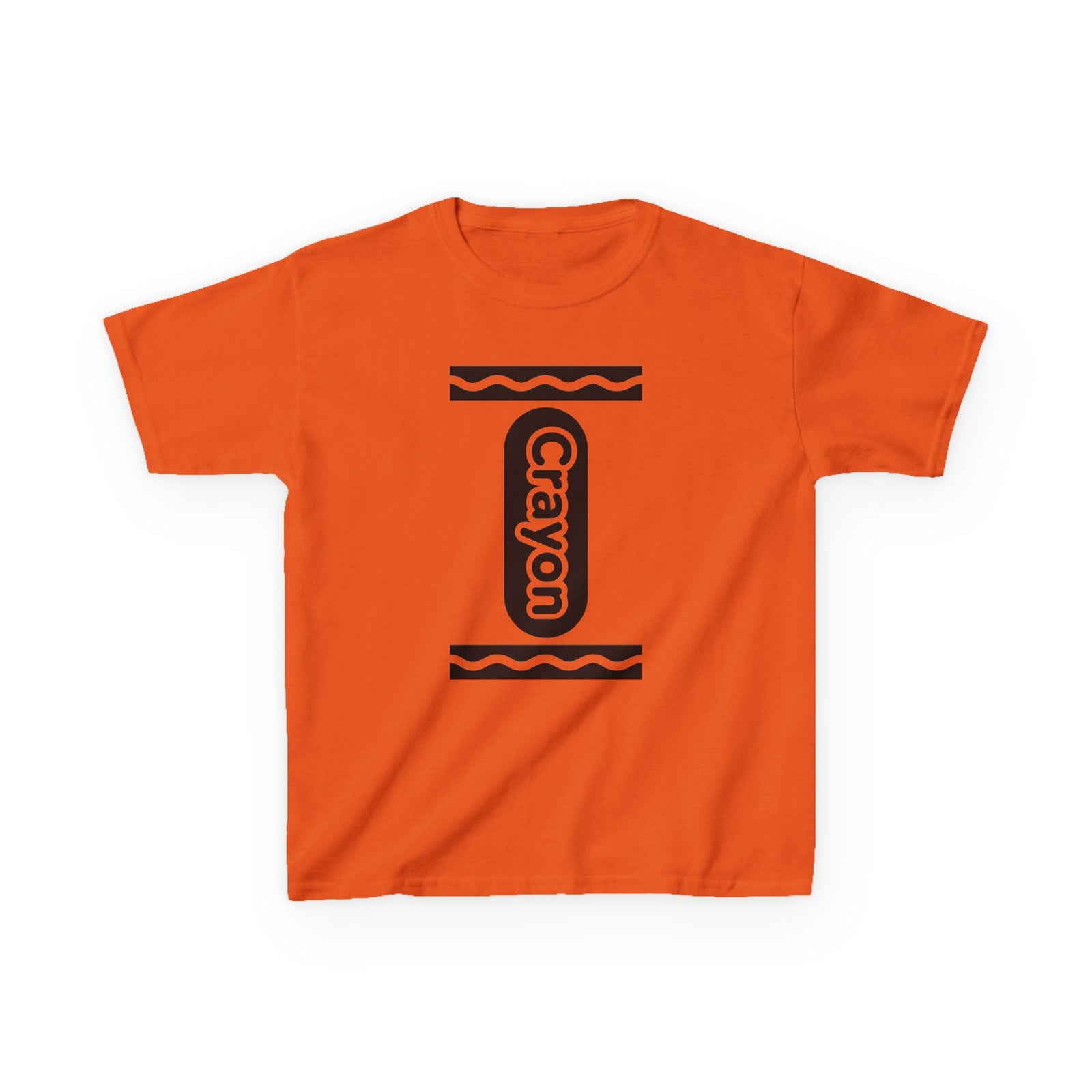 Kids' Crayon Costume Tee Retro Crayon Graphic T-Shirt