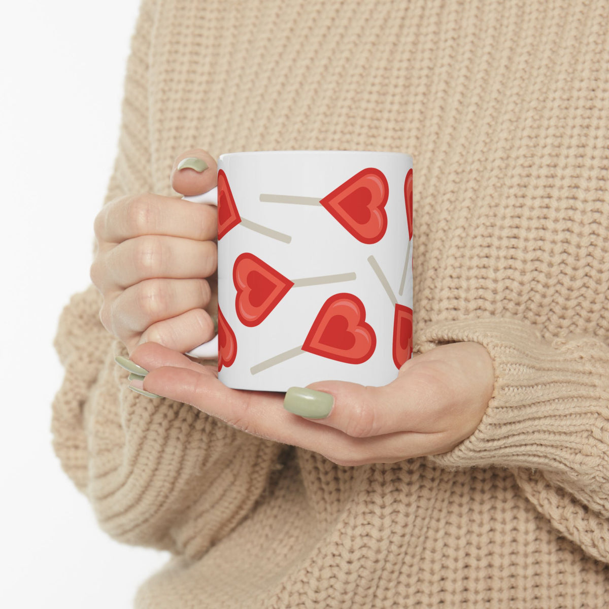 Heart Sucker for You Mug — Cute Valentine’s Day Coffee Cup (11oz & 15oz) - Sydney So Sweet