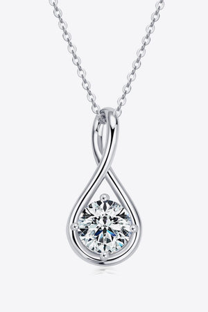 2 Carat Moissanite 925 Sterling Silver Necklace - Sydney So Sweet