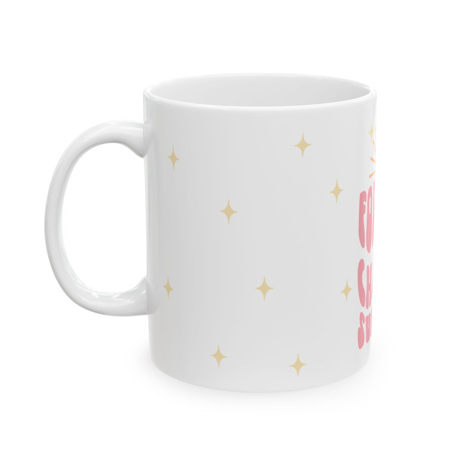 Forever Chasing Sunsets Cute Ceramic Mug Coffee Cup (11oz & 15oz)