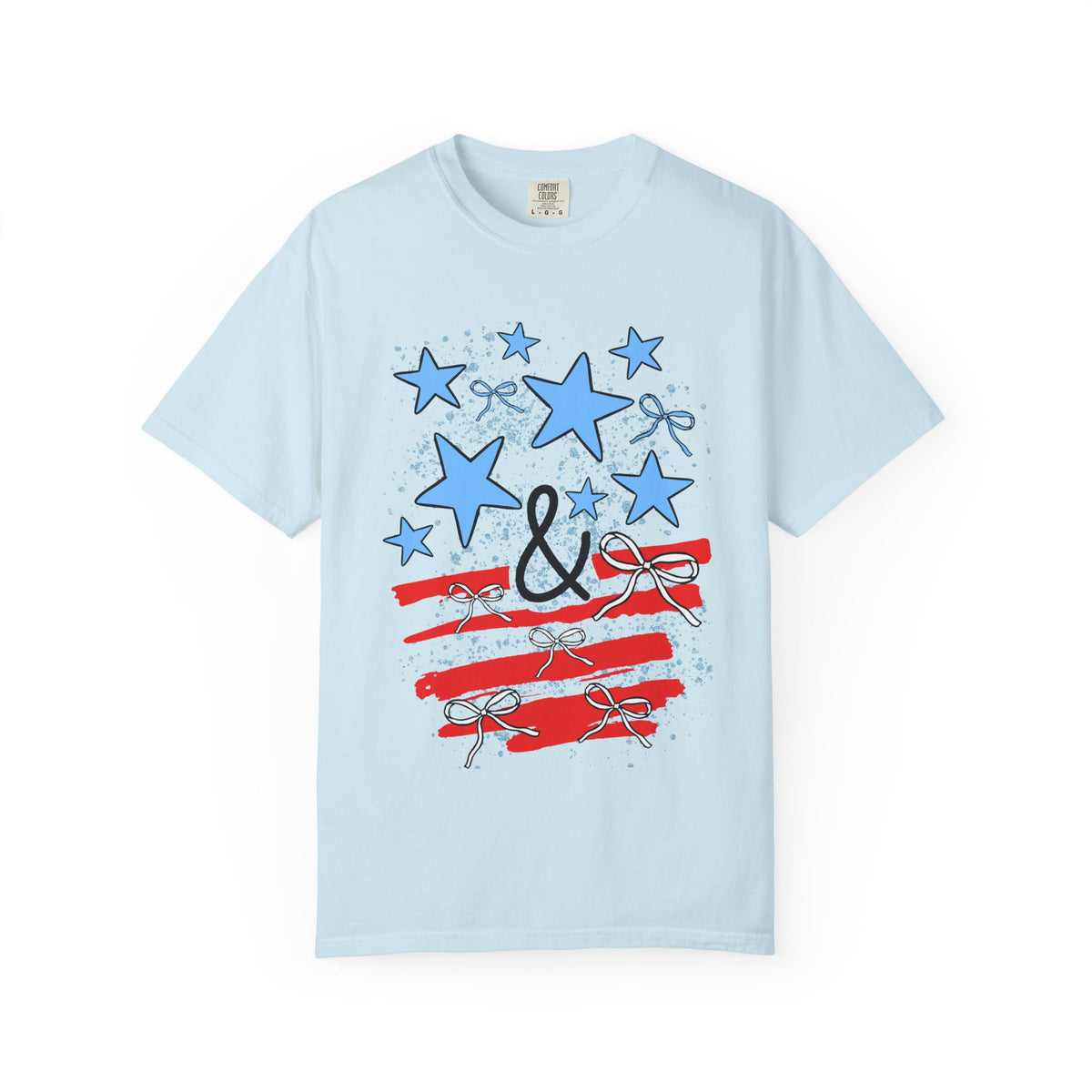 American Stars & Stripes T-Shirt Patriotic July 4th Graphic Tee
