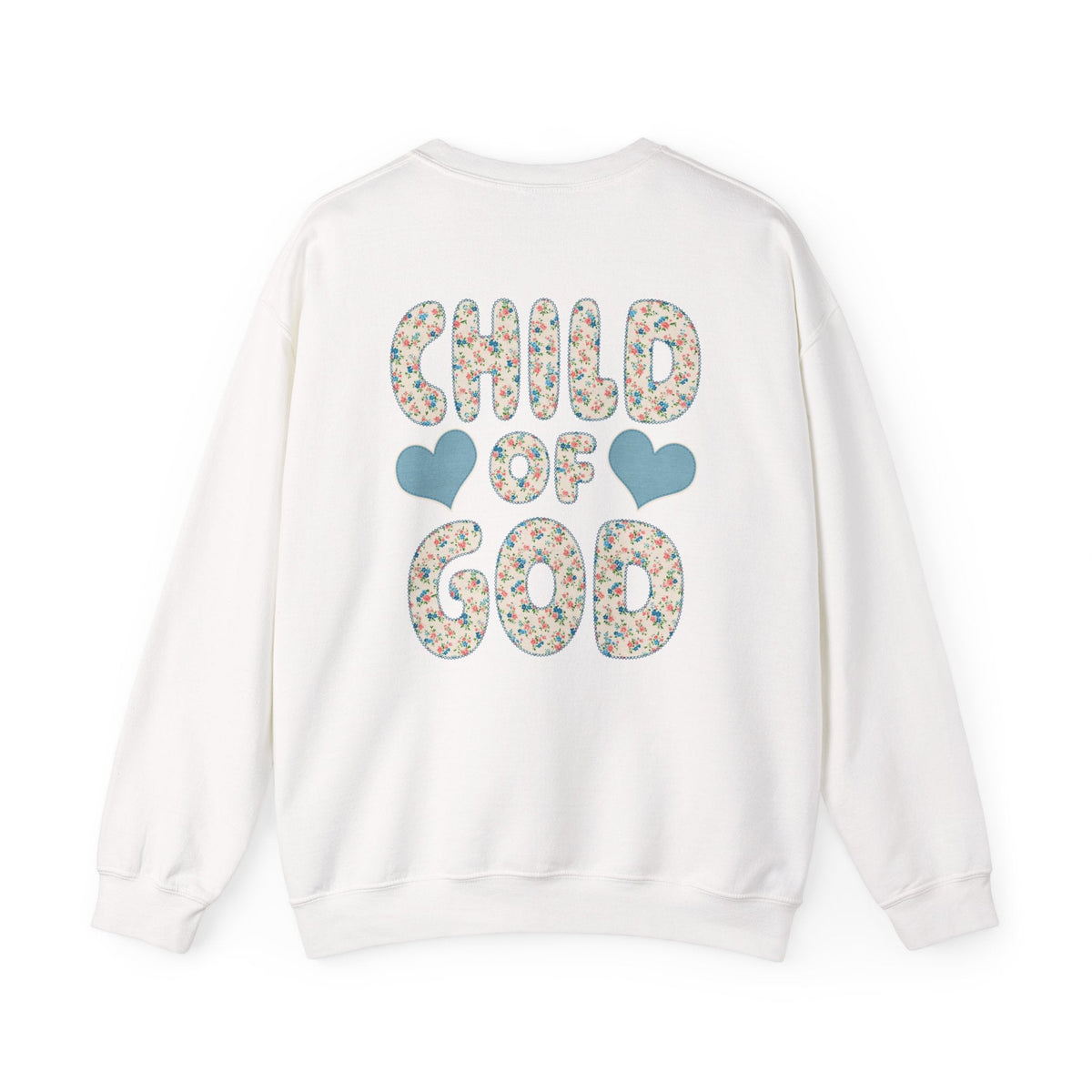Child of God floral Christian sweatshirt gift for women