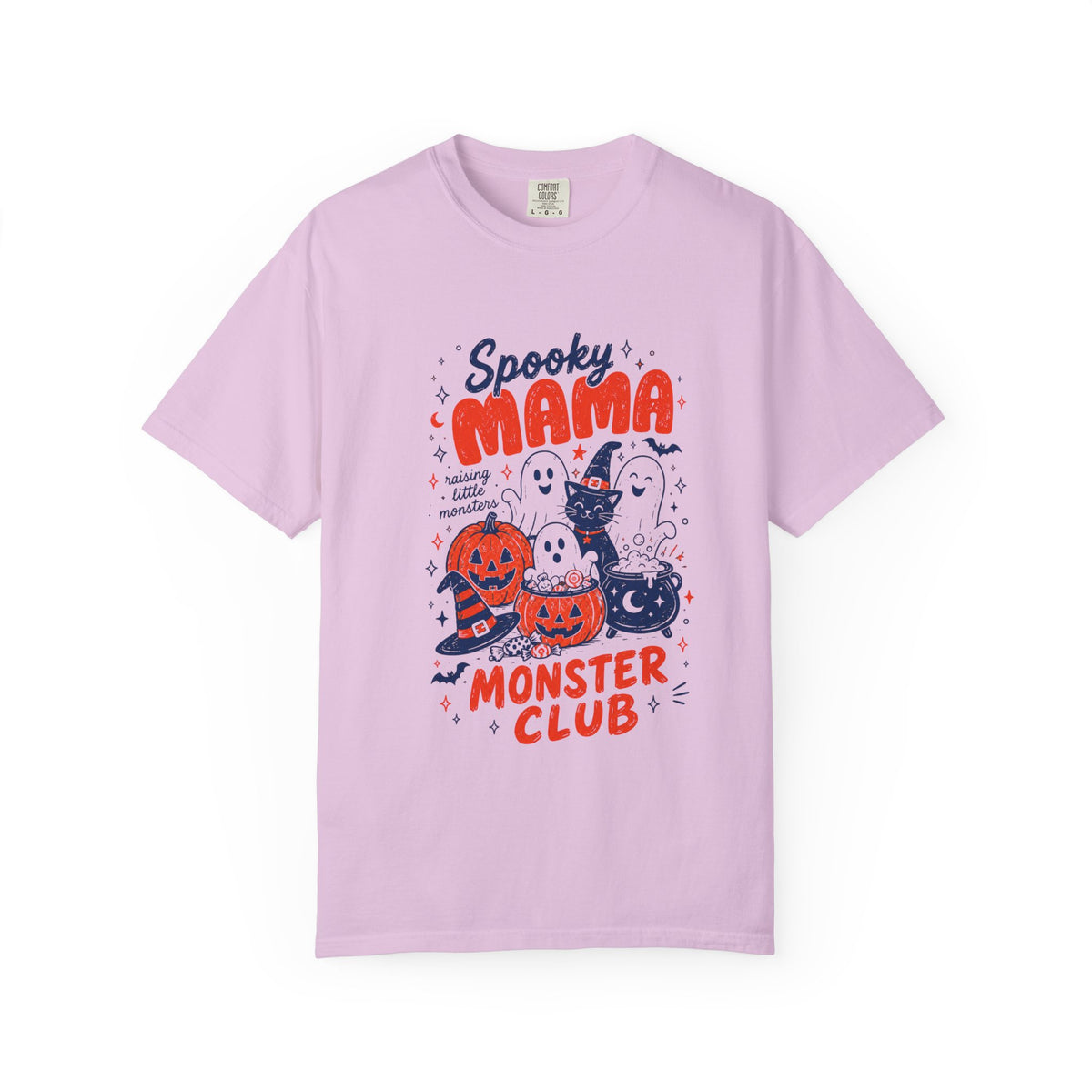 Spooky Mama Monster Club T-Shirt Cute Mom Halloween Tee