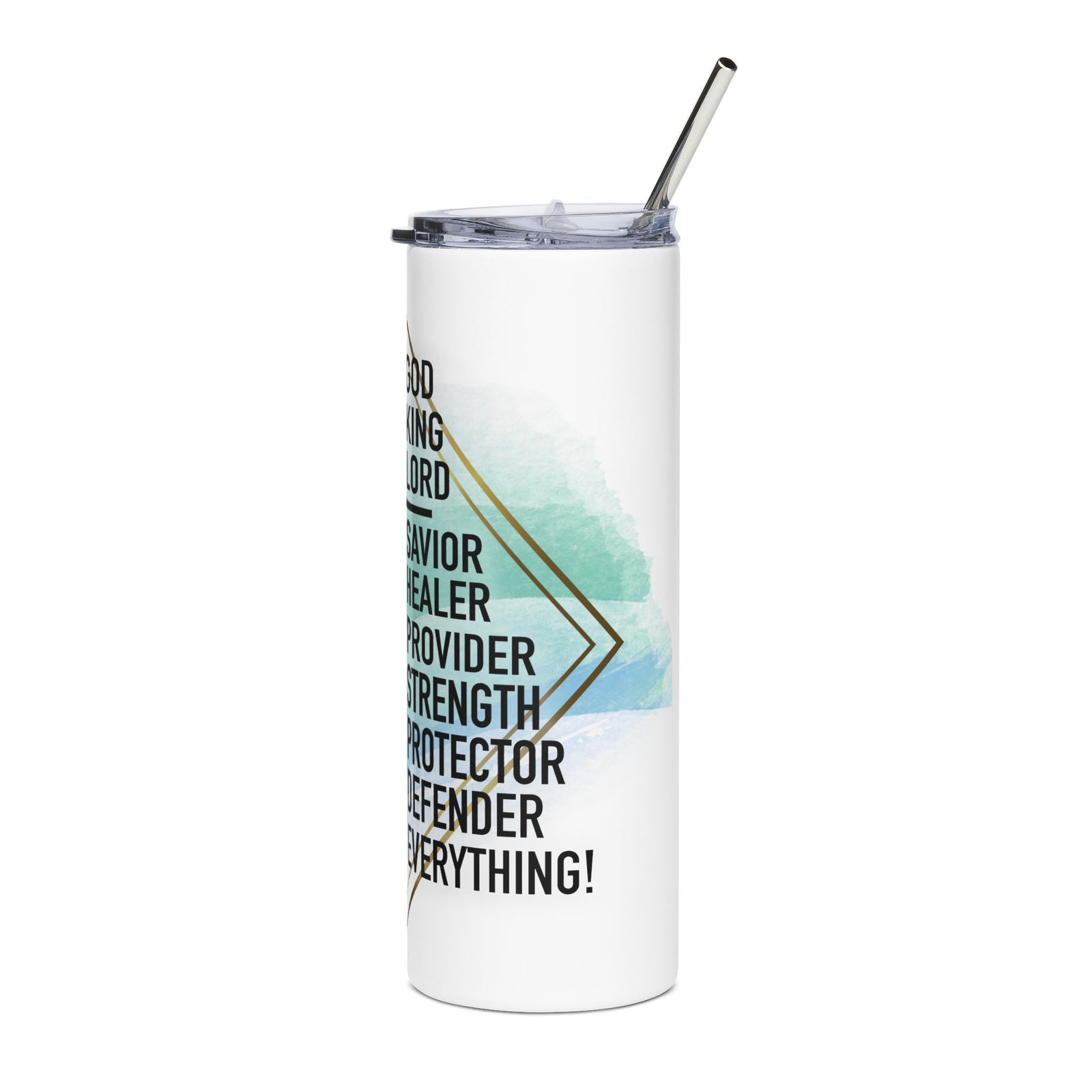 Jesus is My Everything 20oz Stainless Tumbler Insulated Christian Travel Cup - Sydney So Sweet
