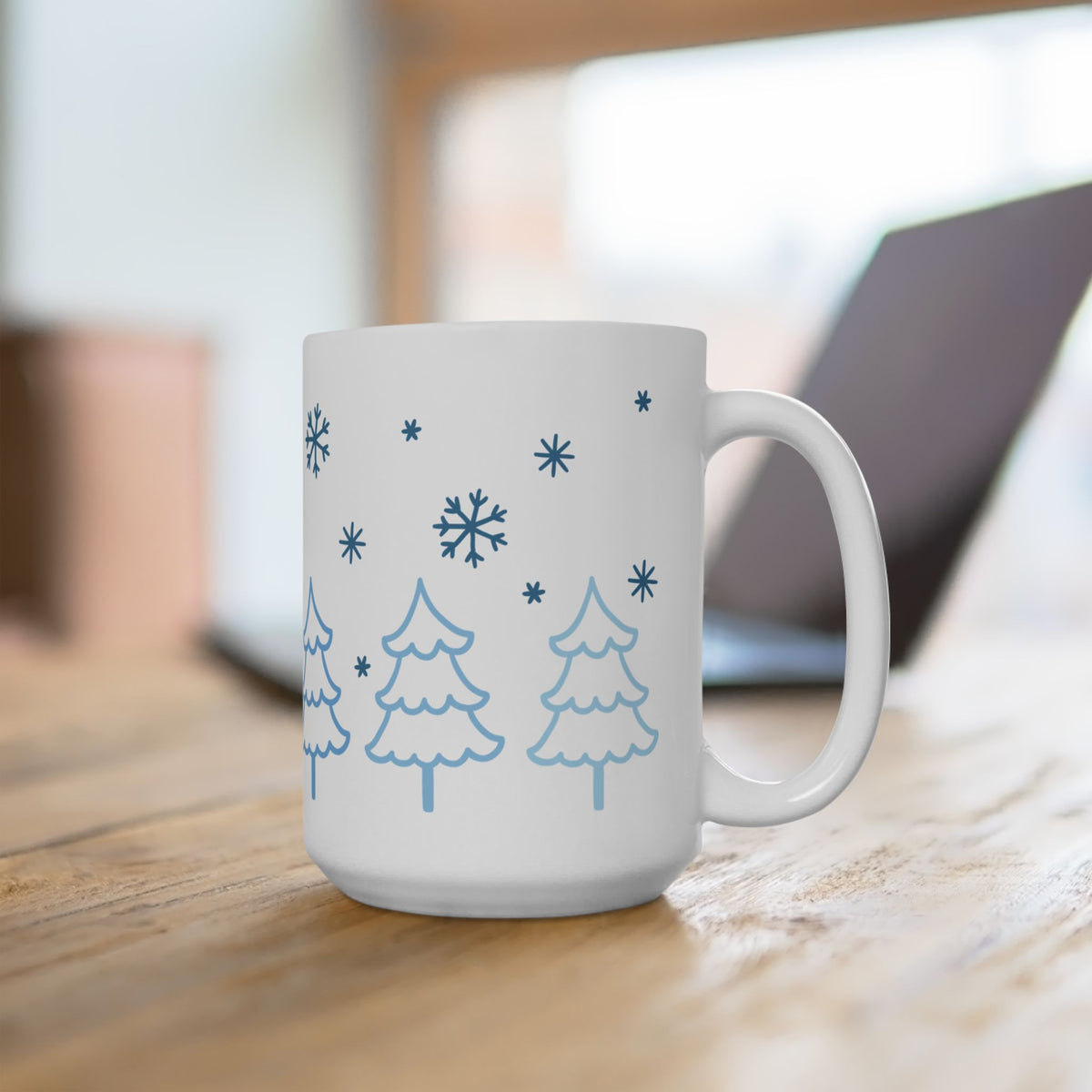 Snow Day Winter Christmas Ceramic Mug Coffee Cup (11oz & 15oz)
