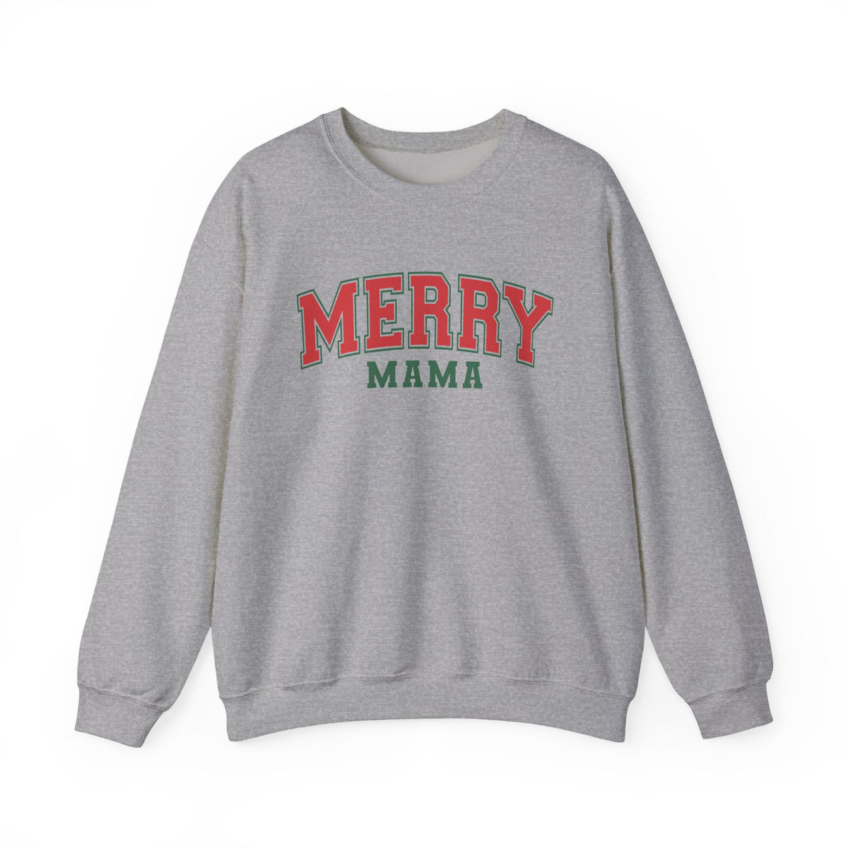 Merry Mama Heavy Blend Women's Cozy Crewneck Holiday Christmas Sweatshirt - Sydney So Sweet