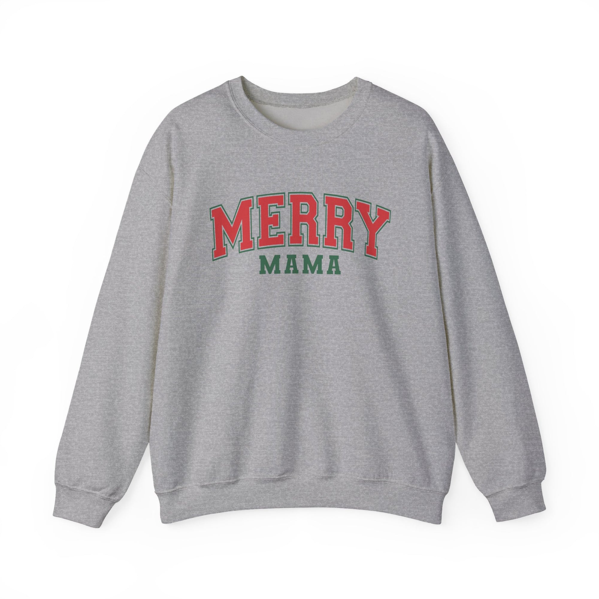 Merry Mama Heavy Blend Women's Cozy Crewneck Holiday Christmas Sweatshirt - Sydney So Sweet
