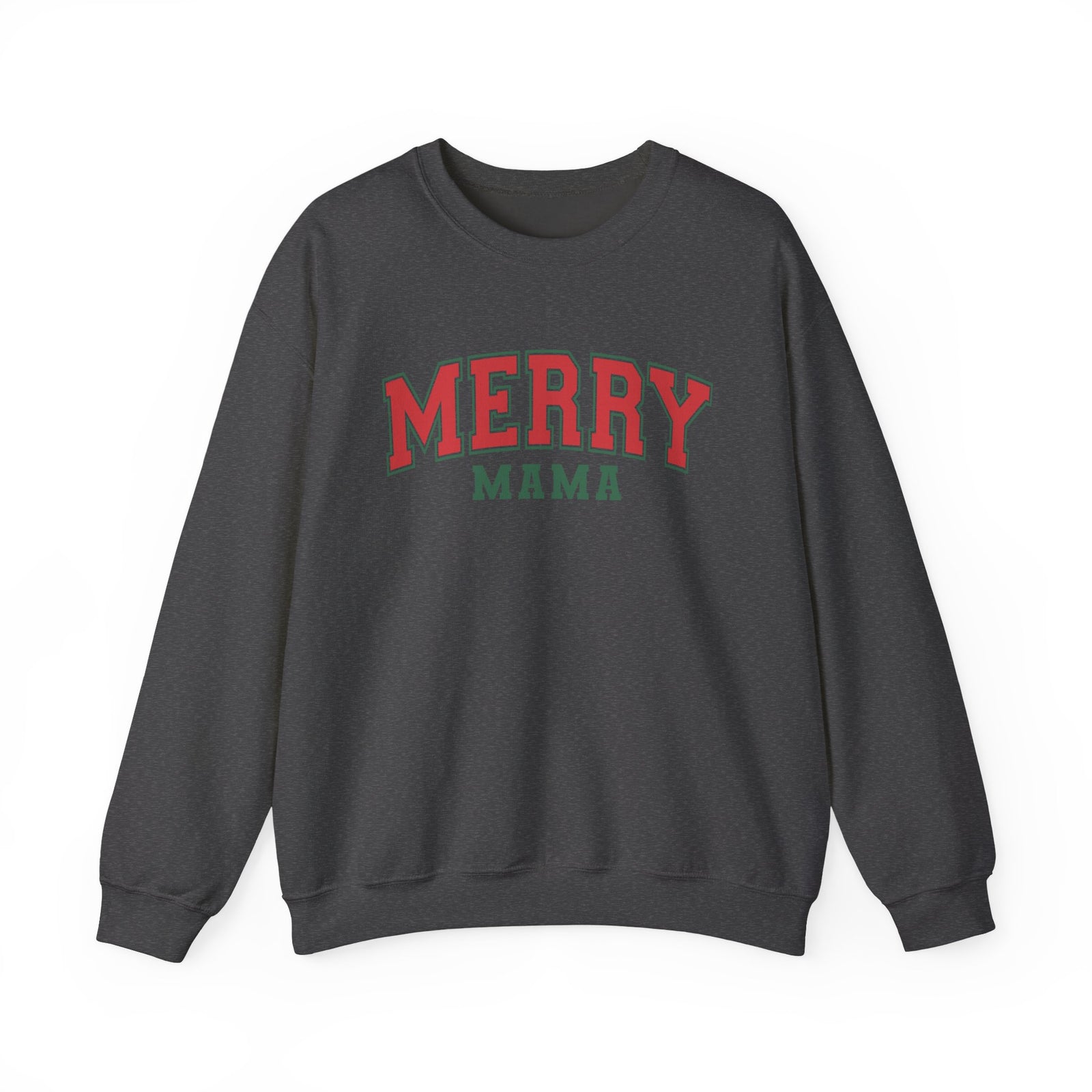 Merry Mama Heavy Blend Women's Cozy Crewneck Holiday Christmas Sweatshirt - Sydney So Sweet
