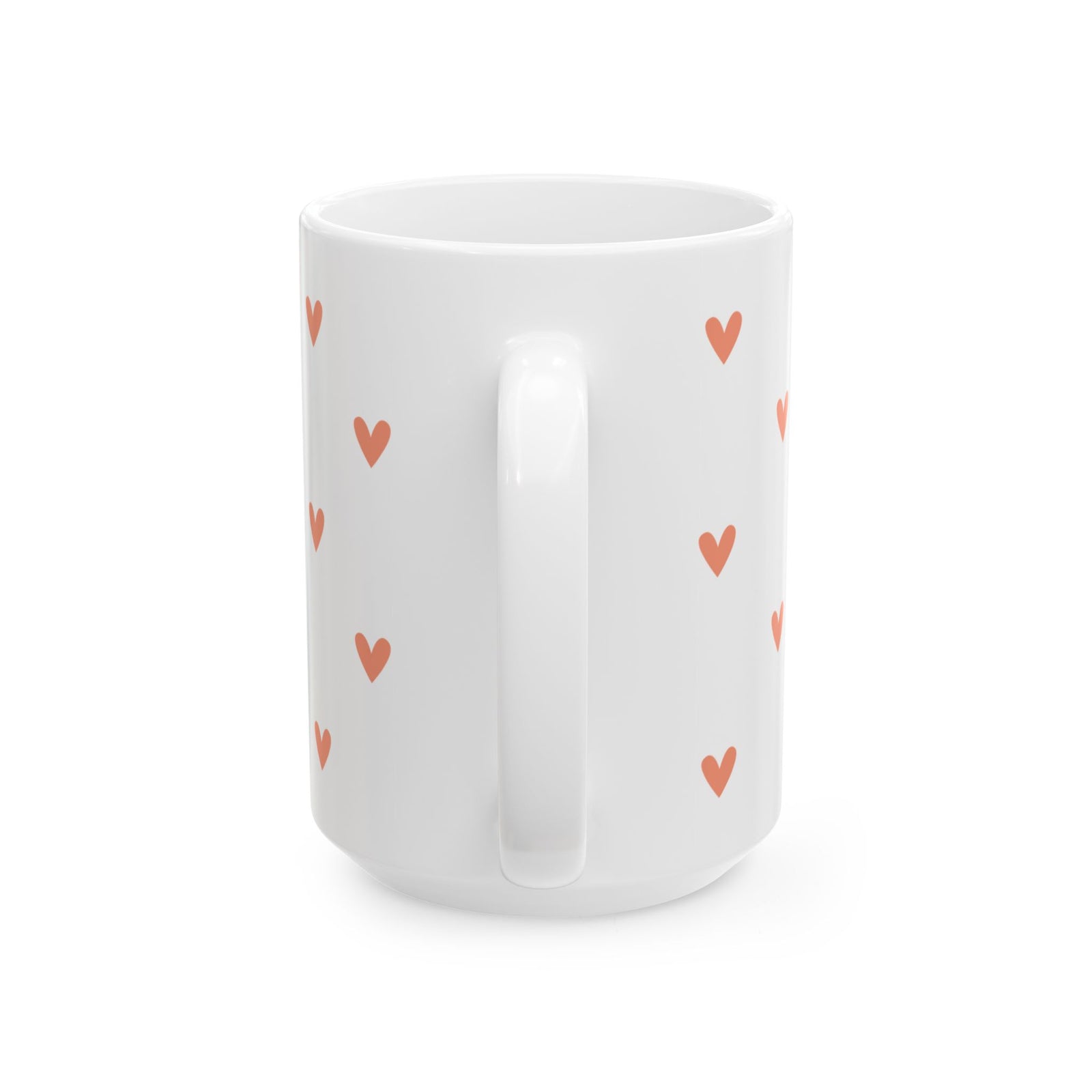 Mama Needs Coffee Hearts Cute Ceramic Mug Coffee Cup (11oz & 15oz)