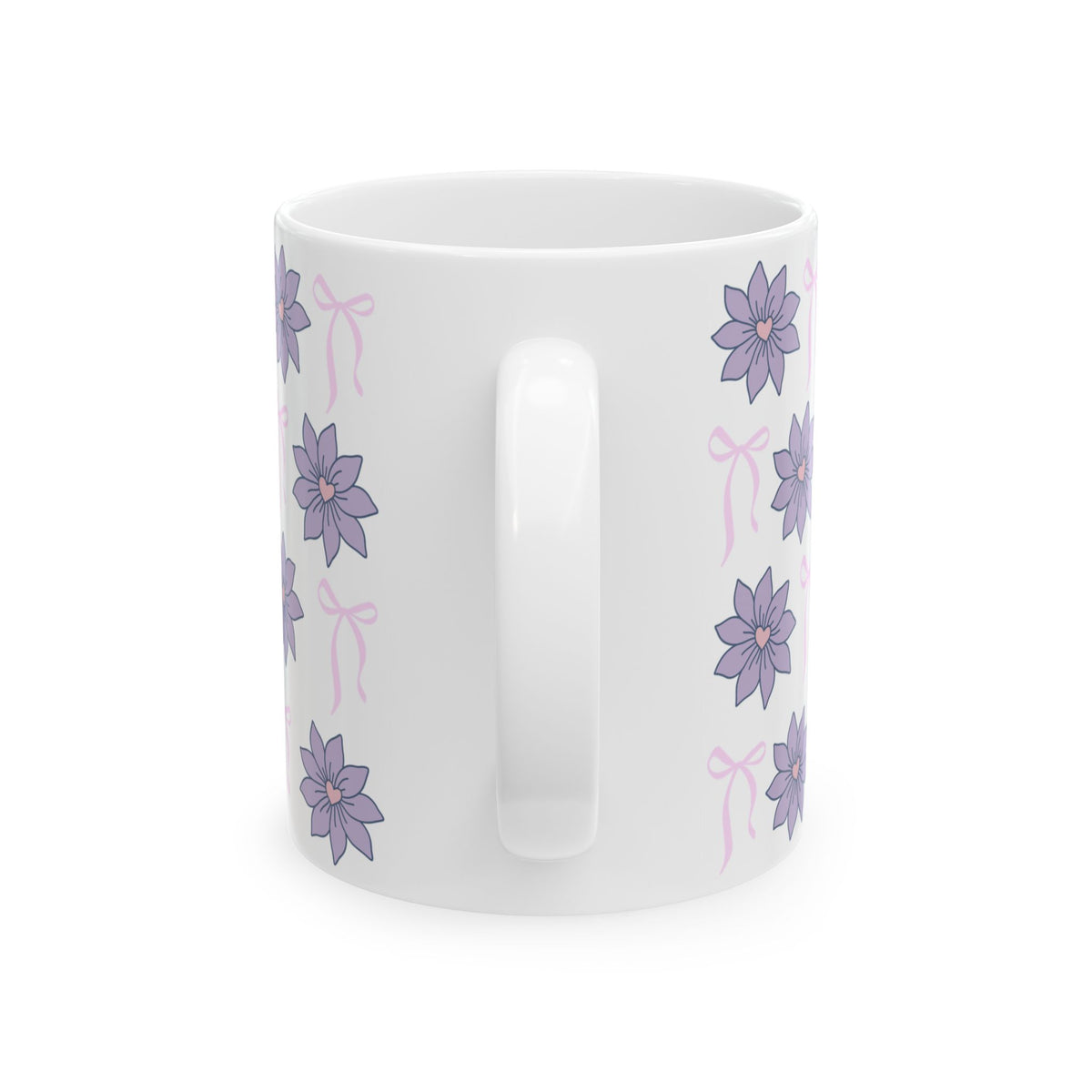 Fueled by Iced Coffee and Jesus Cute Ceramic Mug Coffee Cup (11oz & 15oz)