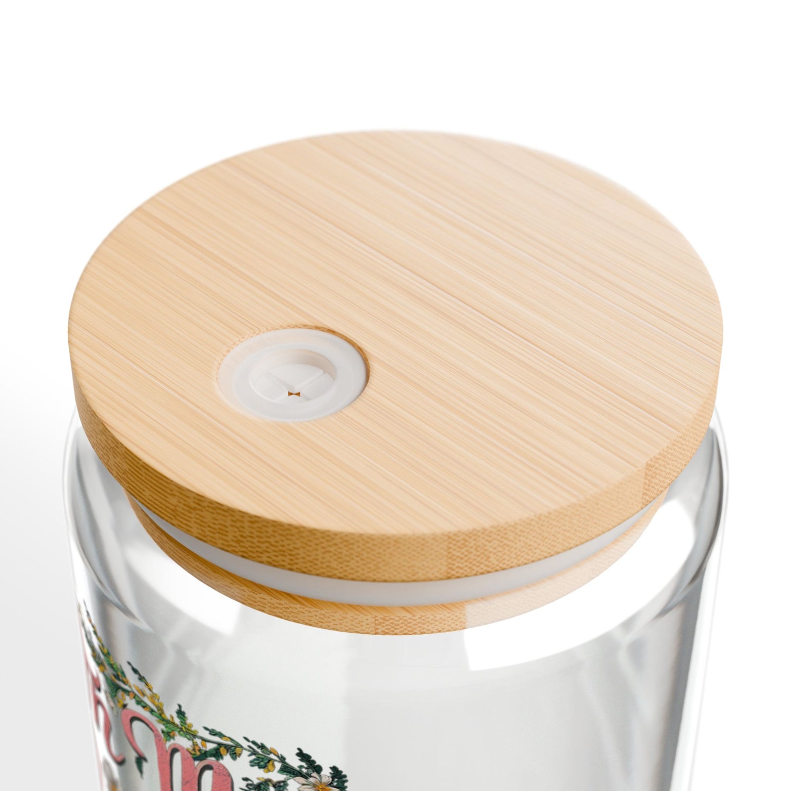 In My Praying Mama Era Sipper Glass 16oz Reusable Drink Jar with Lid & Straw