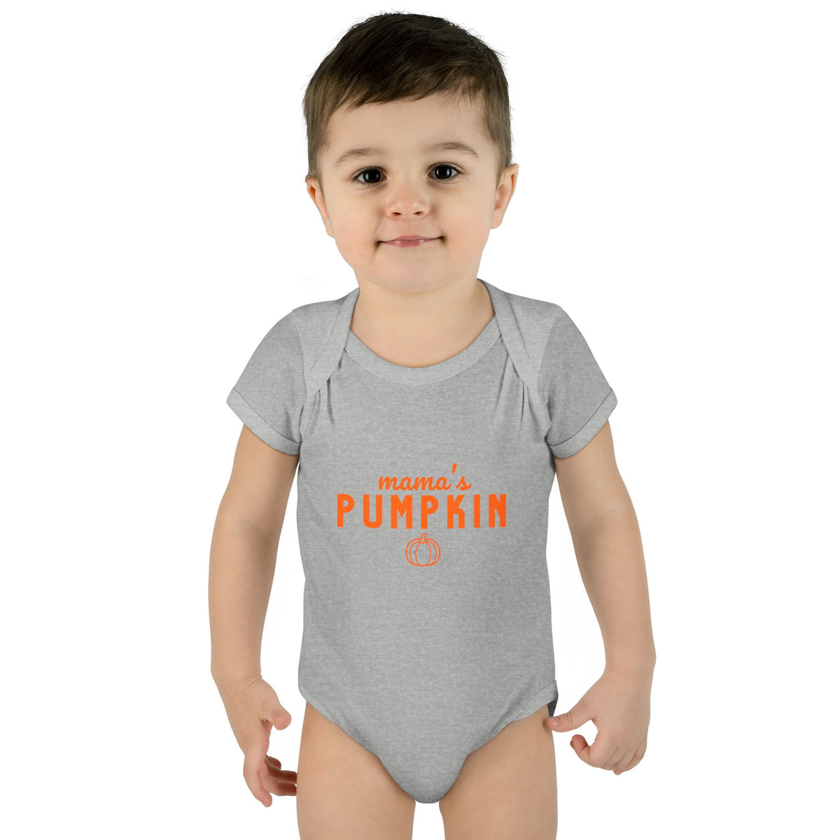 Mama's Pumpkin Infant Bodysuit Cute Fall Baby Onesie