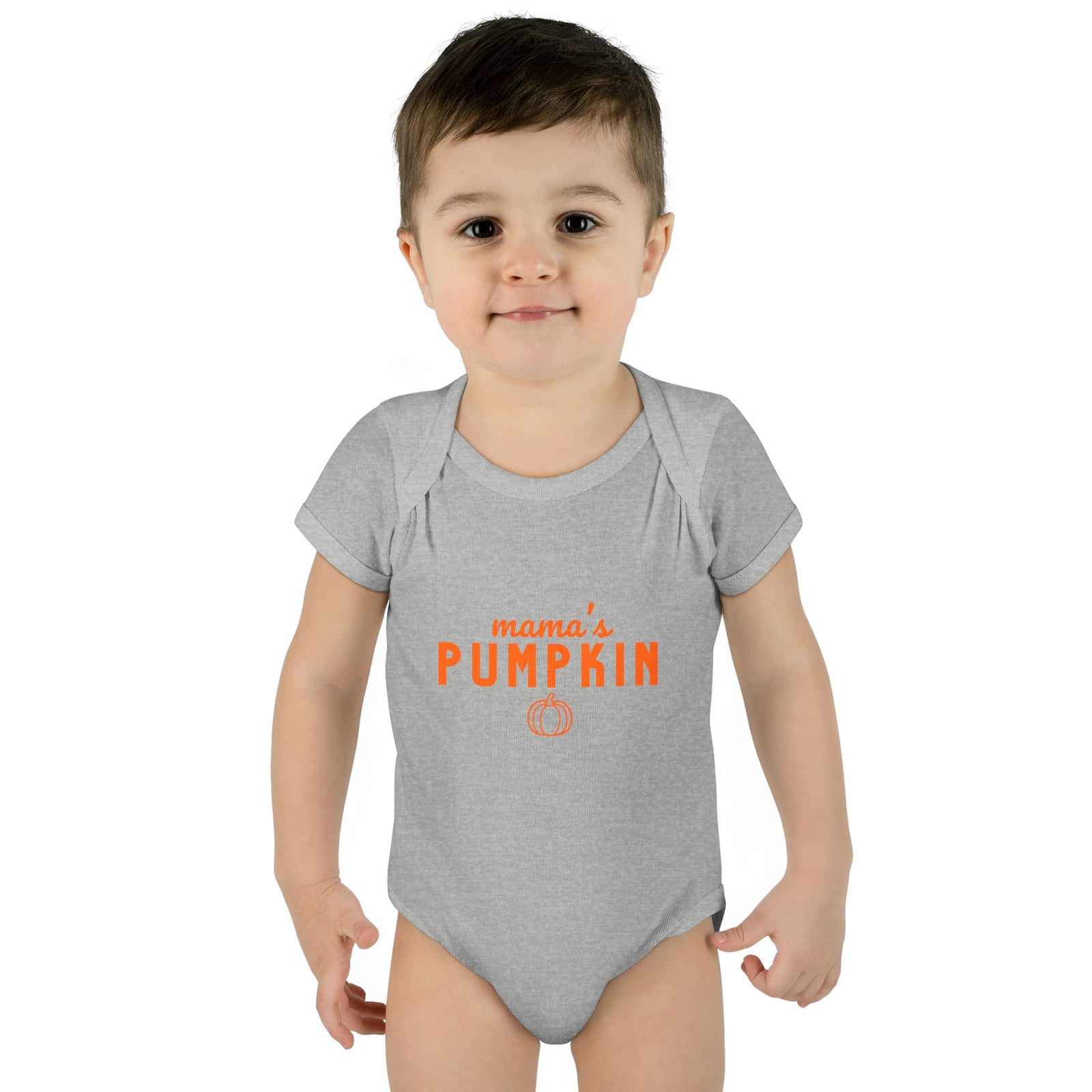 Mama's Pumpkin Infant Bodysuit Cute Fall Baby Onesie