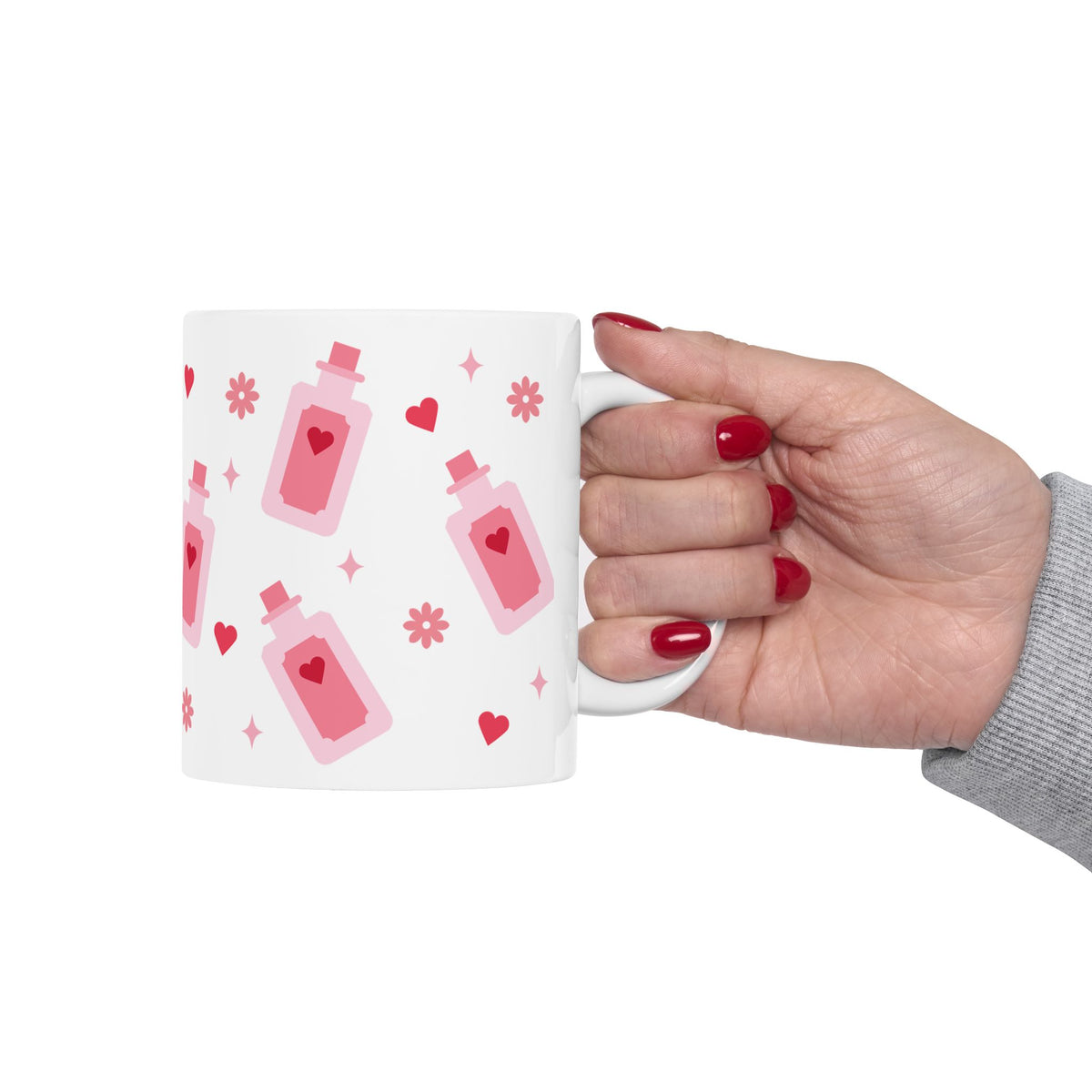Love Potion Valentine Mug — Cute Valentine’s Day Coffee Cup (11oz & 15oz) - Sydney So Sweet
