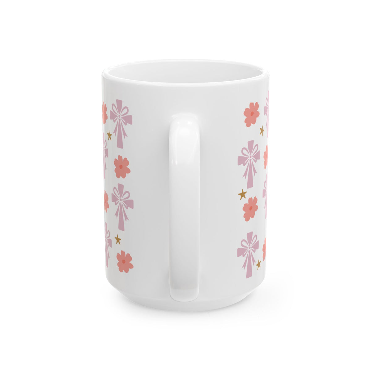 Love Like Jesus Floral Cute Ceramic Mug Coffee Cup (11oz & 15oz)