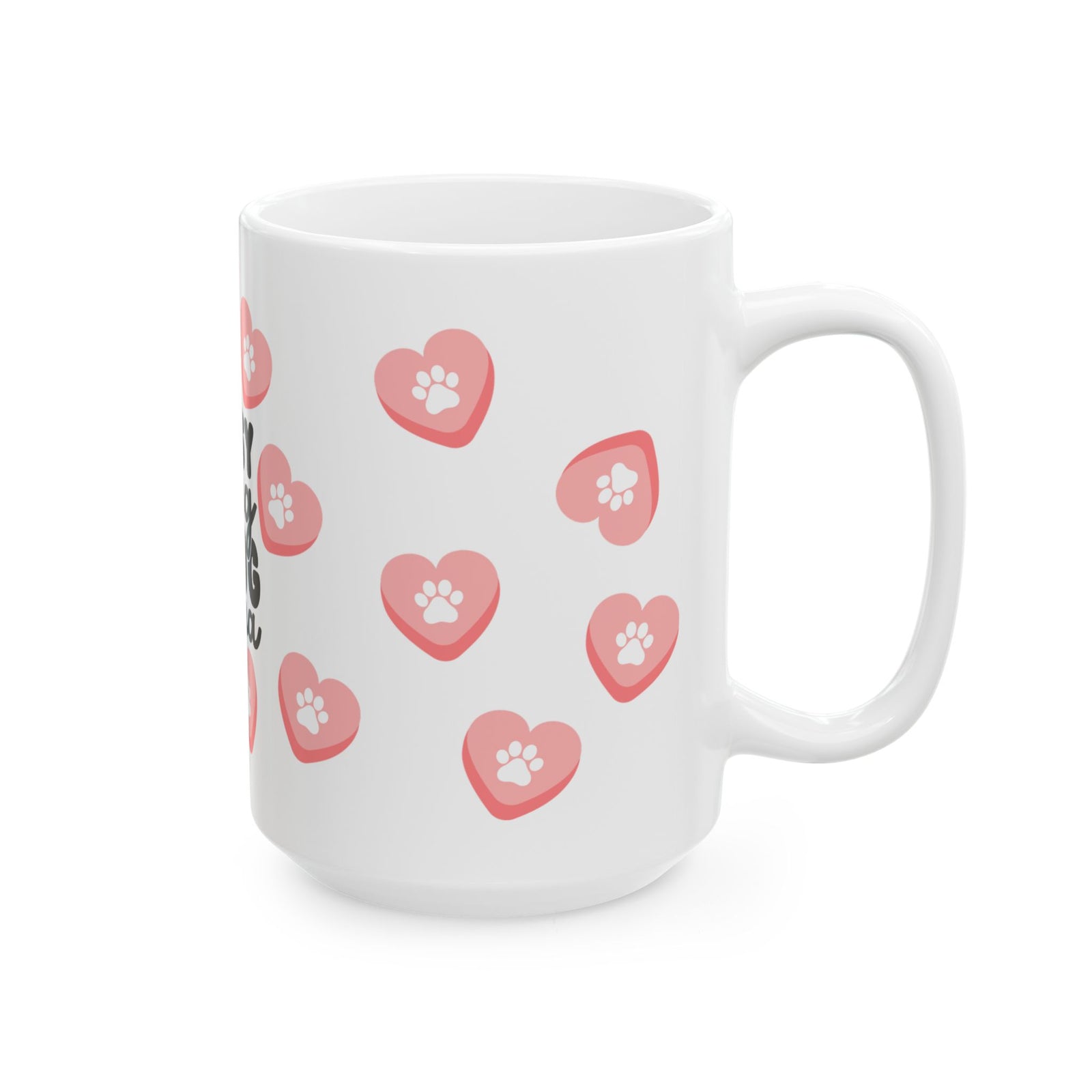 Busy Being a Dog Mama Cute Mug Coffee Cup (11oz & 15oz) - Sydney So Sweet