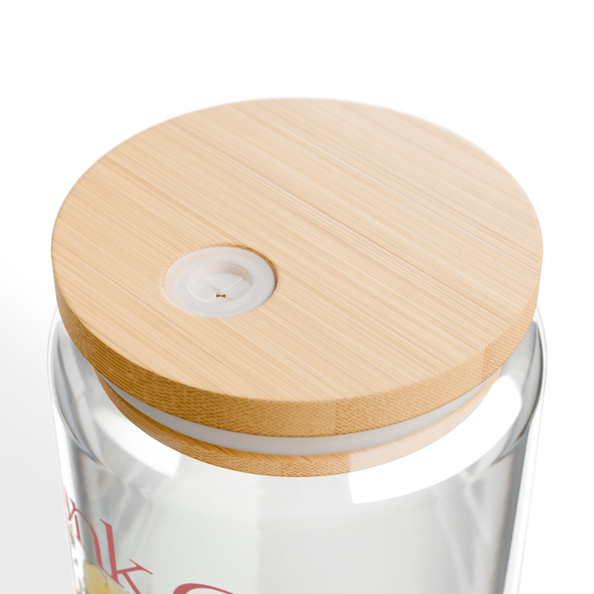 Thank God For Sunday Morning Christian Sipper Glass 16oz Reusable Drink Jar with Lid & Straw