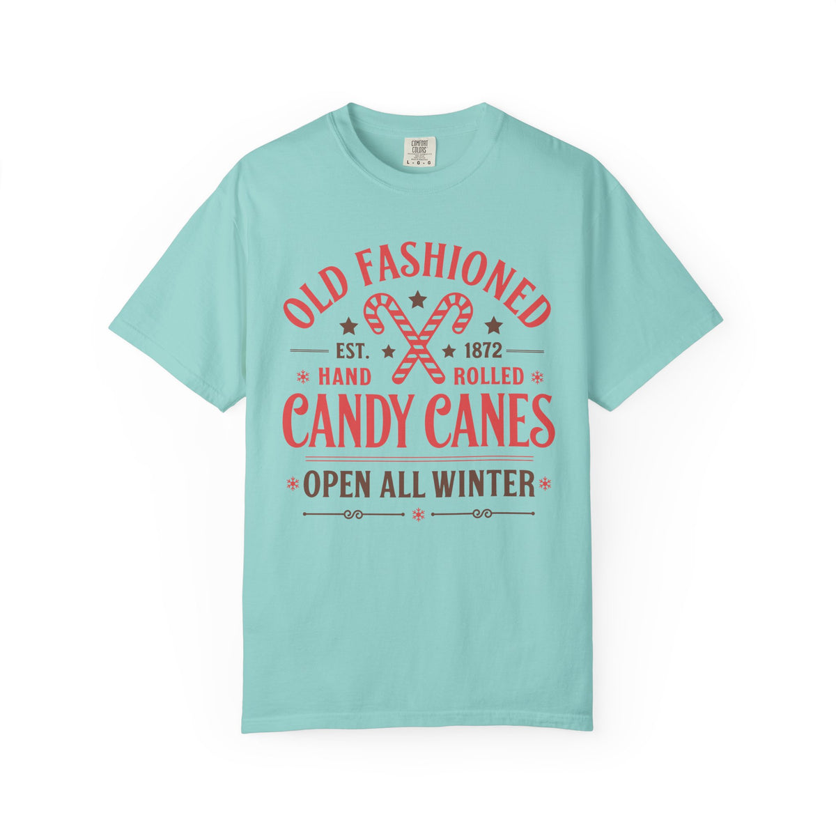 Old Fashioned Candy Canes Holiday Tee Vintage Charm Unisex Christmas T-Shirt - Sydney So Sweet