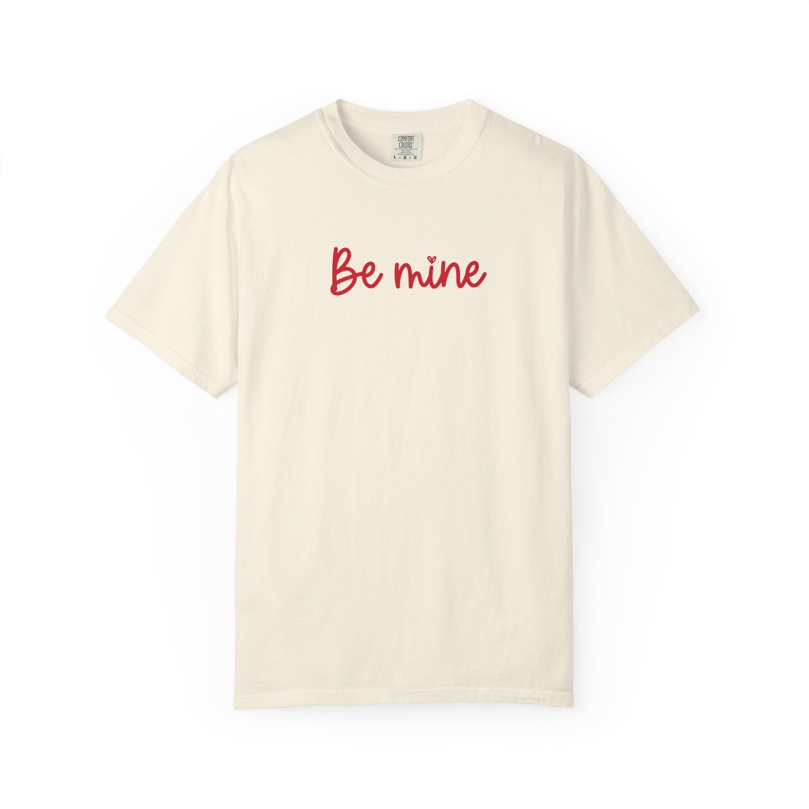 Be Mine Valentine's Day Heart Tee Graphic Unisex Shor Sleeve T-Shirt