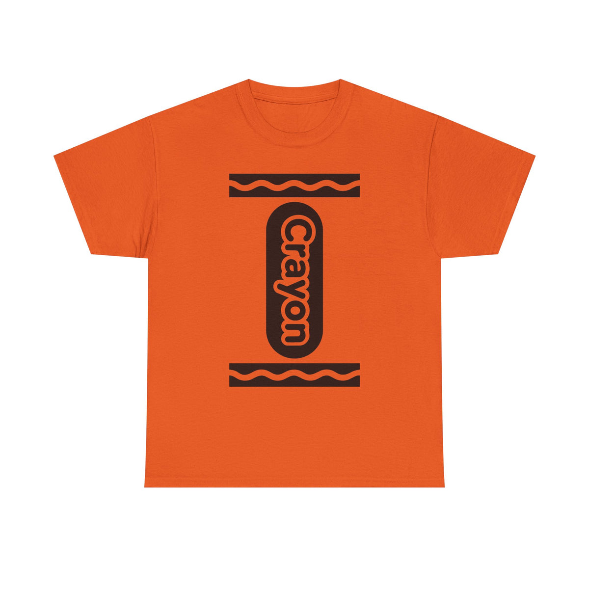 Crayon Costume Tee Retro Crayon Graphic T-Shirt
