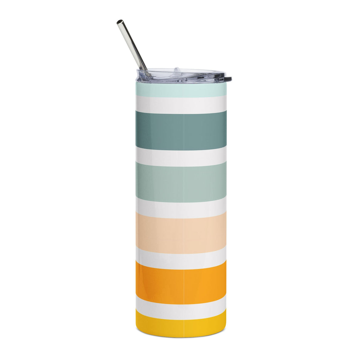 Stay Salty Stainless Tumbler 20oz Matthew 5:13 Striped Insulated Travel Cup