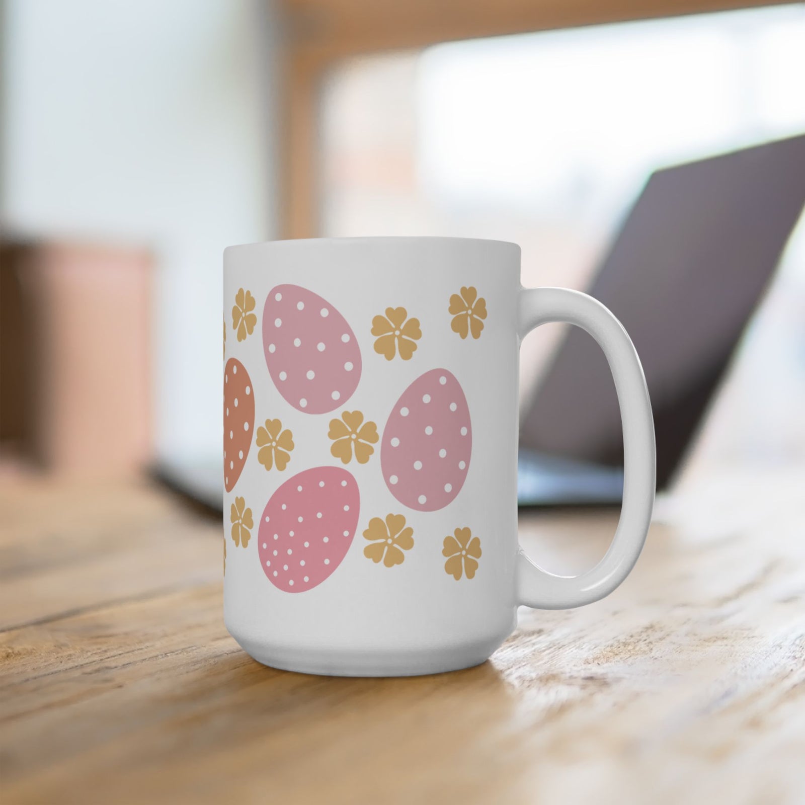 Easter Egg Cute Ceramic Mug Coffee Cup (11oz & 15oz)