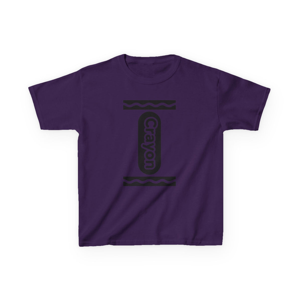 Kids' Crayon Costume Tee Retro Crayon Graphic T-Shirt