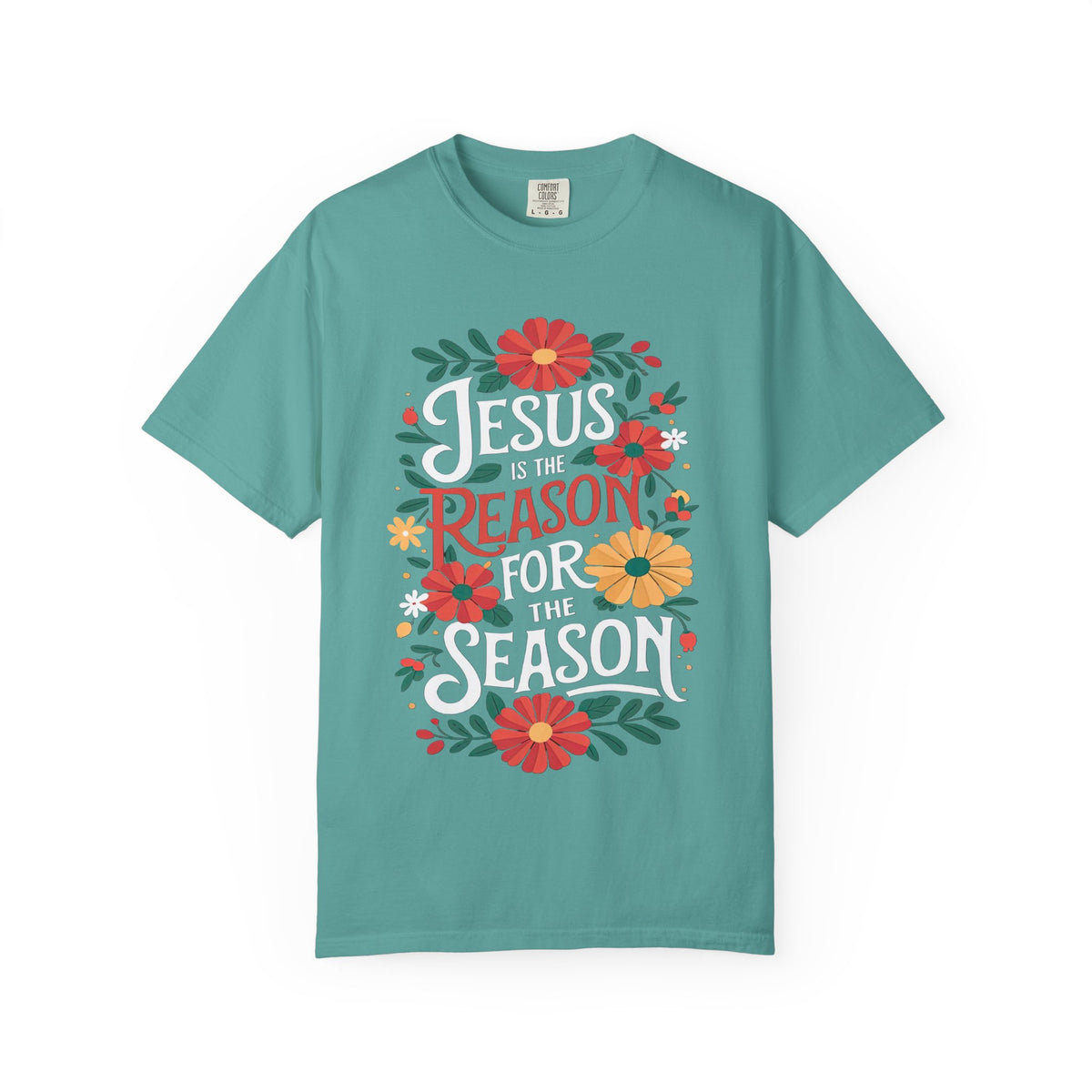 Jesus is the Reason for the Season Christmas T-Shirt Christian Graphic Tee
