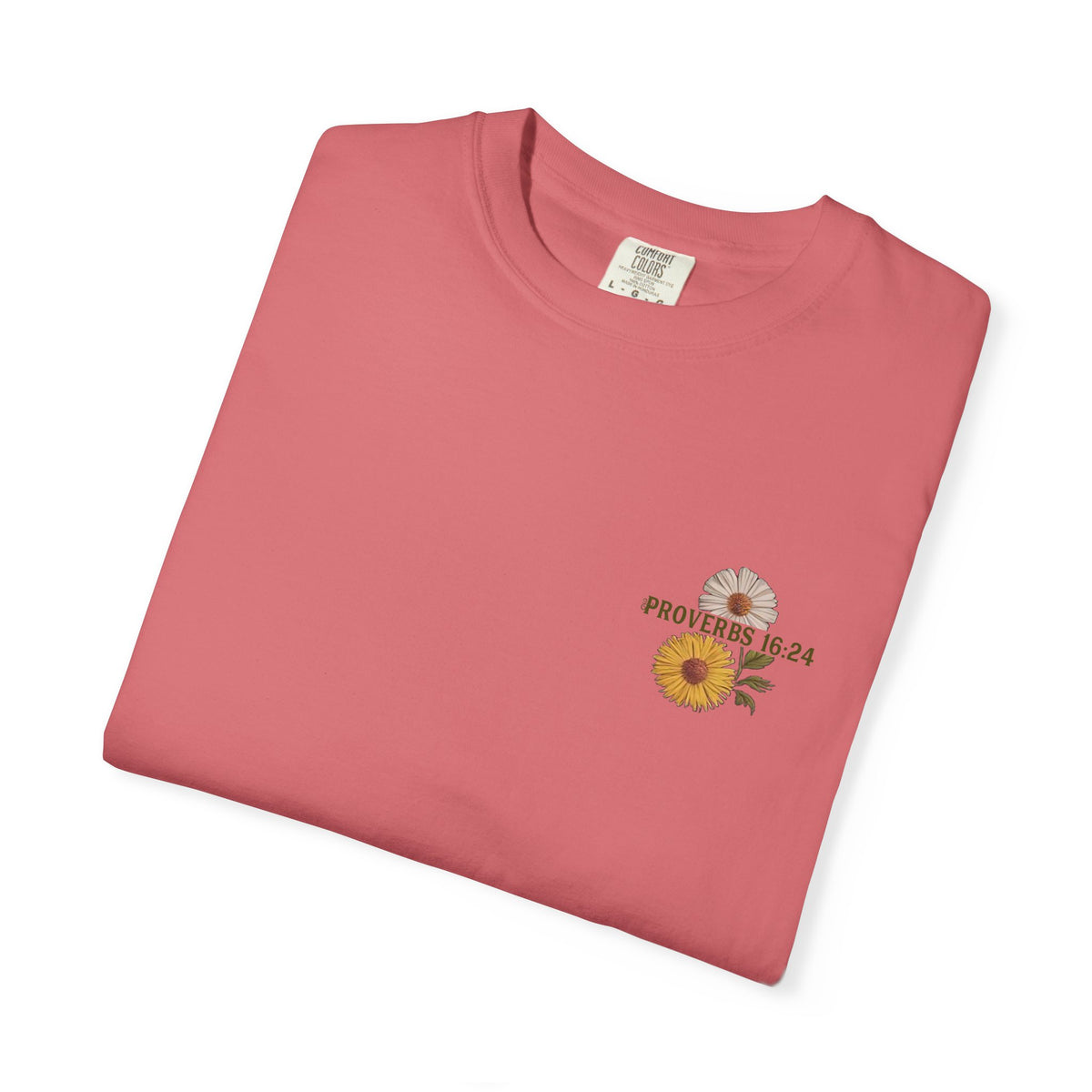 Kind Words are Like Honey T-Shirt Proverbs Bee Floral Tee
