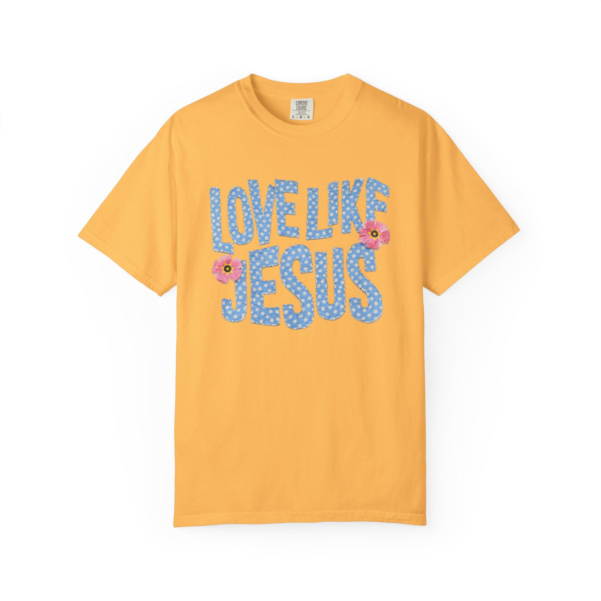 Love Like Jesus T‑Shirt Christian Floral Faith Graphic Tee