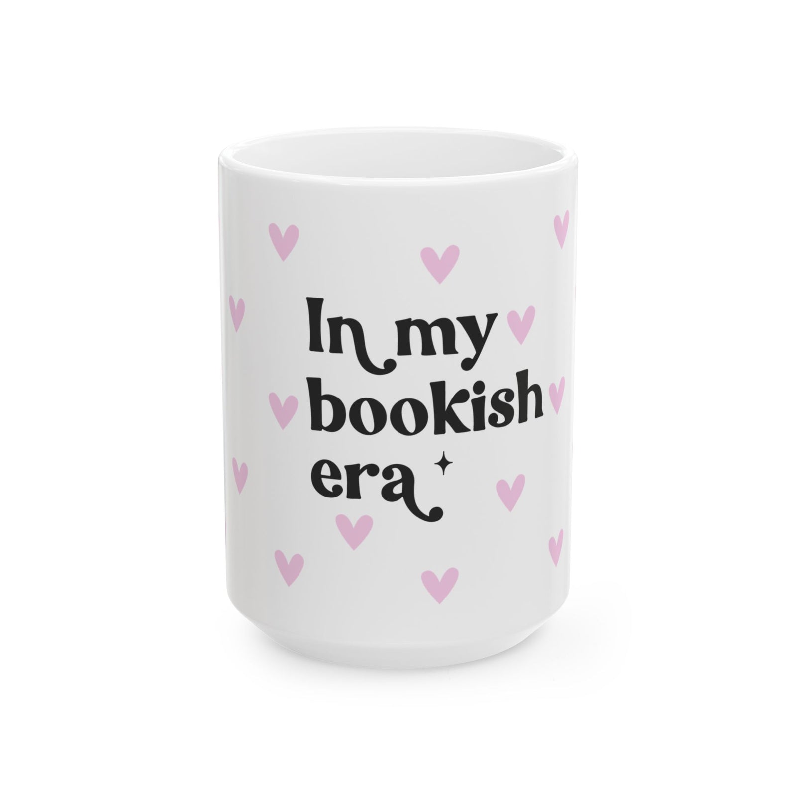 In My Bookish Era Cute Ceramic Mug Coffee Cup (11oz & 15oz) - Sydney So Sweet