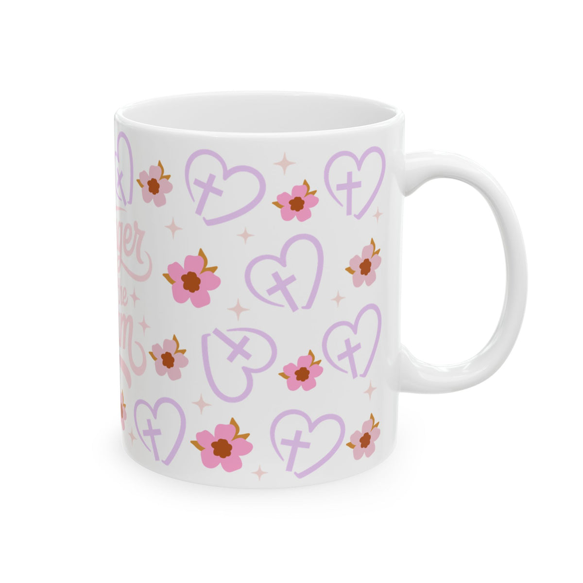 Stronger Than the Storm Cute Ceramic Mug Coffee Cup (11oz & 15oz)