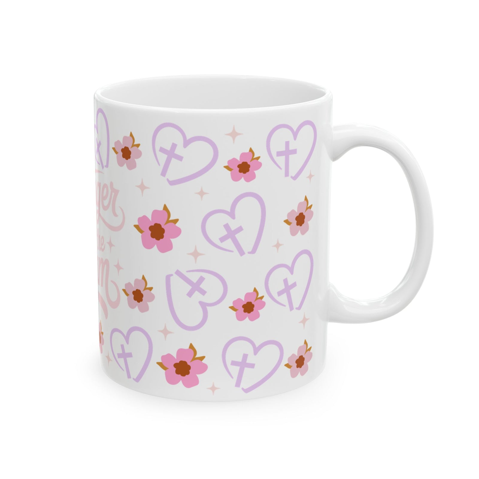 Stronger Than the Storm Cute Ceramic Mug Coffee Cup (11oz & 15oz)