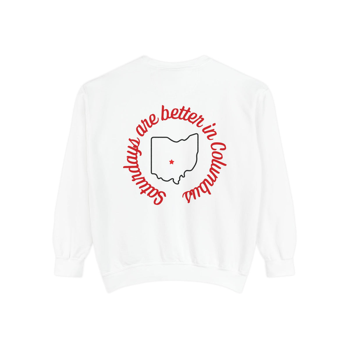 Saturdays are Better in Columbus Ohio State Buckeyes Football Sweatshirt - Sydney So Sweet