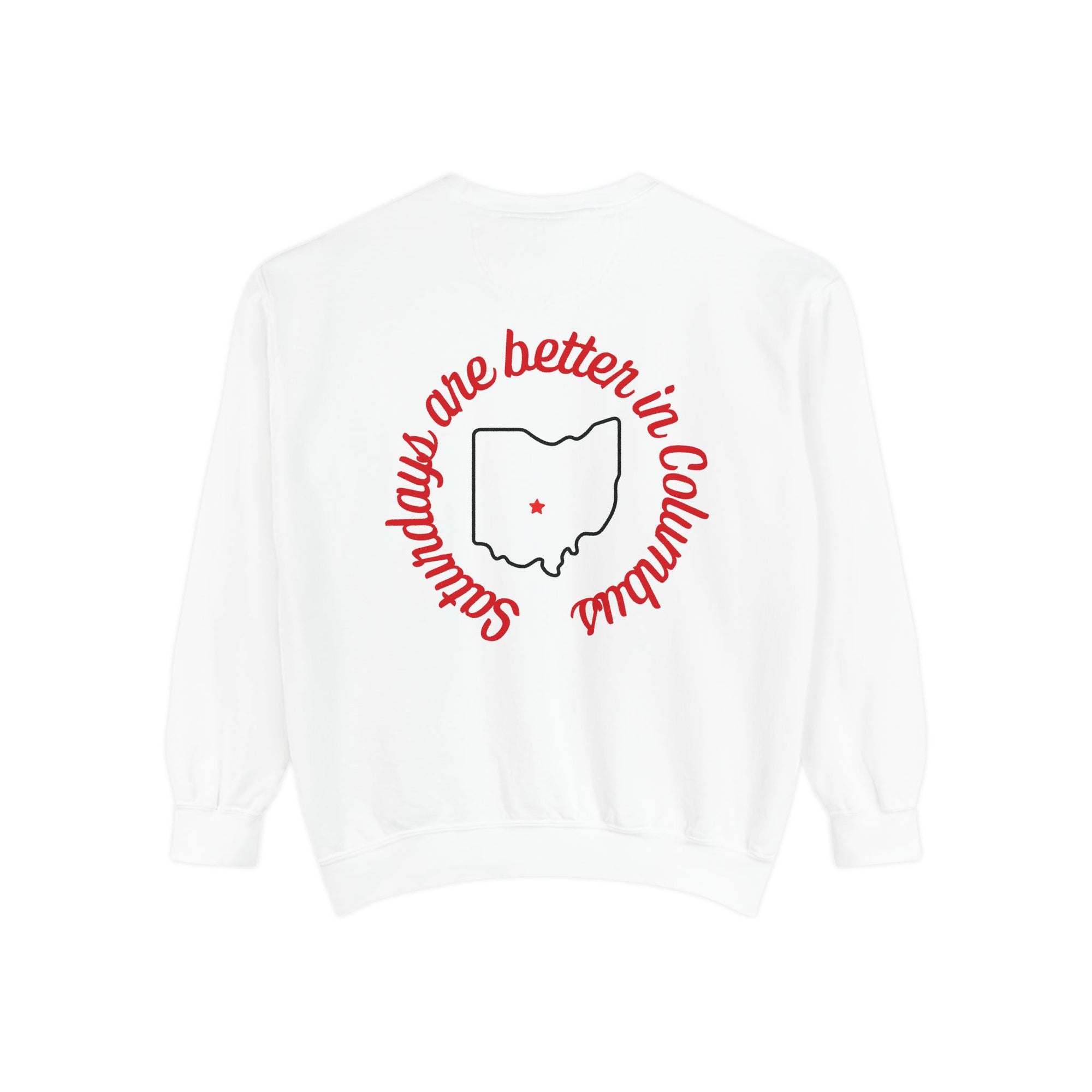 Saturdays are Better in Columbus Ohio State Buckeyes Football Sweatshirt - Sydney So Sweet